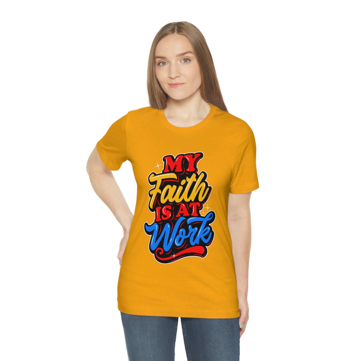 Faith at Work Adult Unisex Jersey Short Sleeve Tee