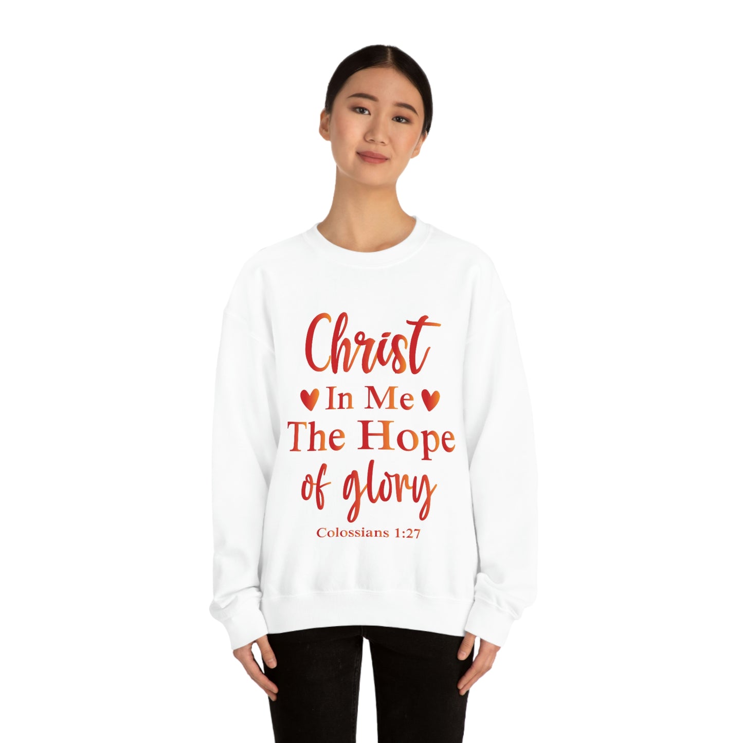 Christ In Me! Crewneck Sweatshirt (Unisex)