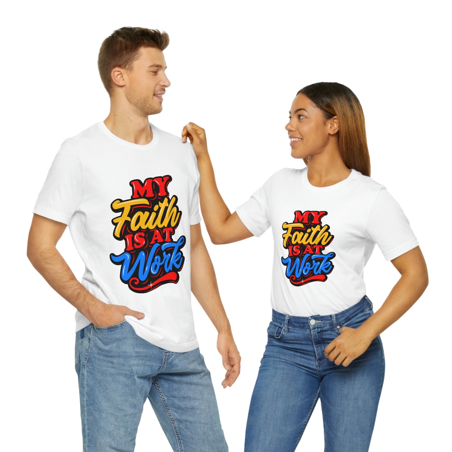 Faith at Work Adult Unisex Jersey Short Sleeve Tee
