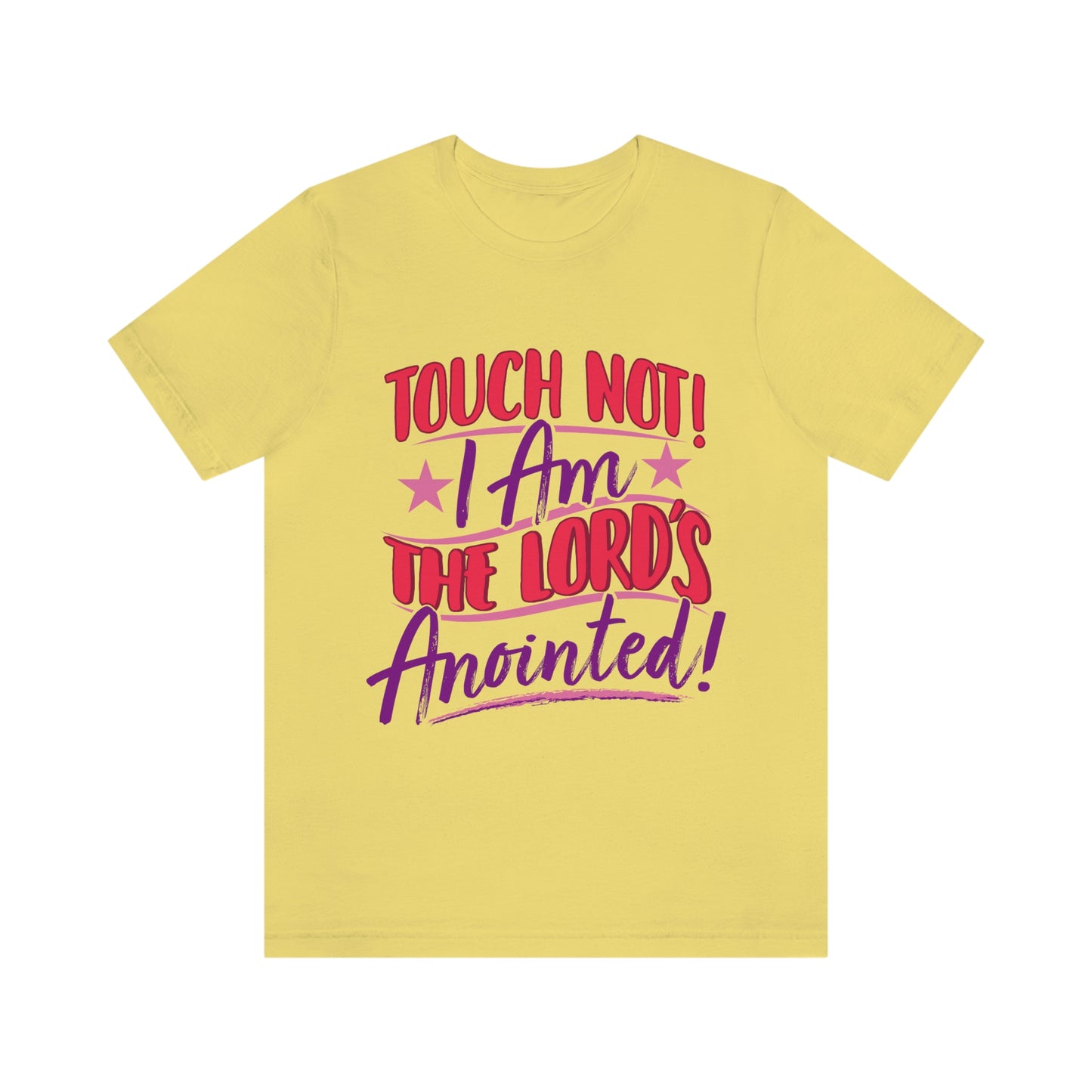 Touch Not! Adult Unisex Jersey Short Sleeve Tee