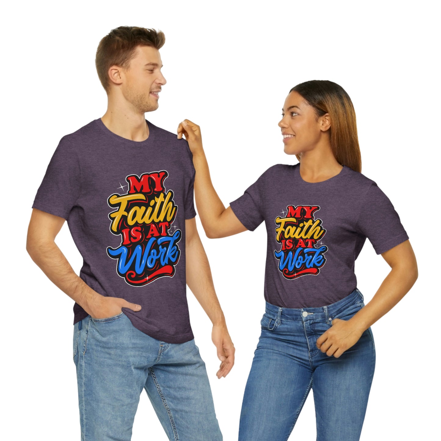 Faith at Work Adult Unisex Jersey Short Sleeve Tee