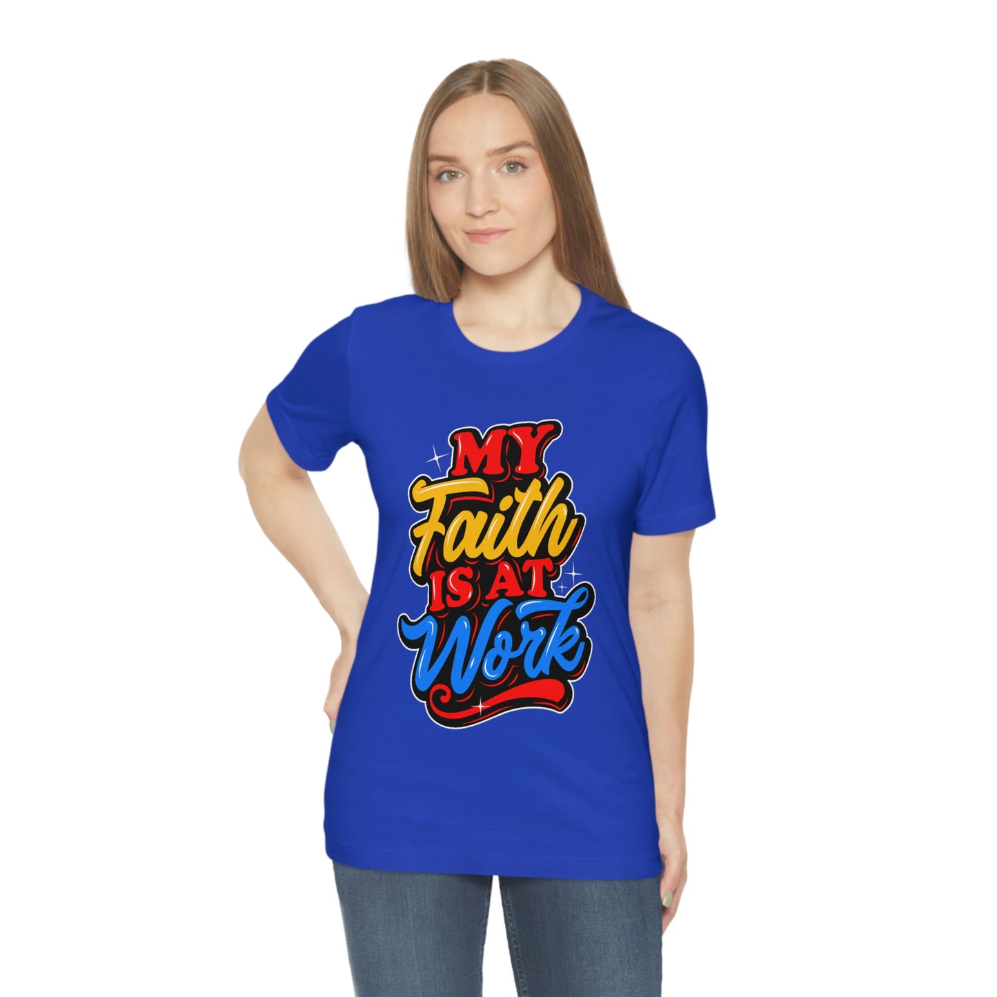 Faith at Work Adult Unisex Jersey Short Sleeve Tee