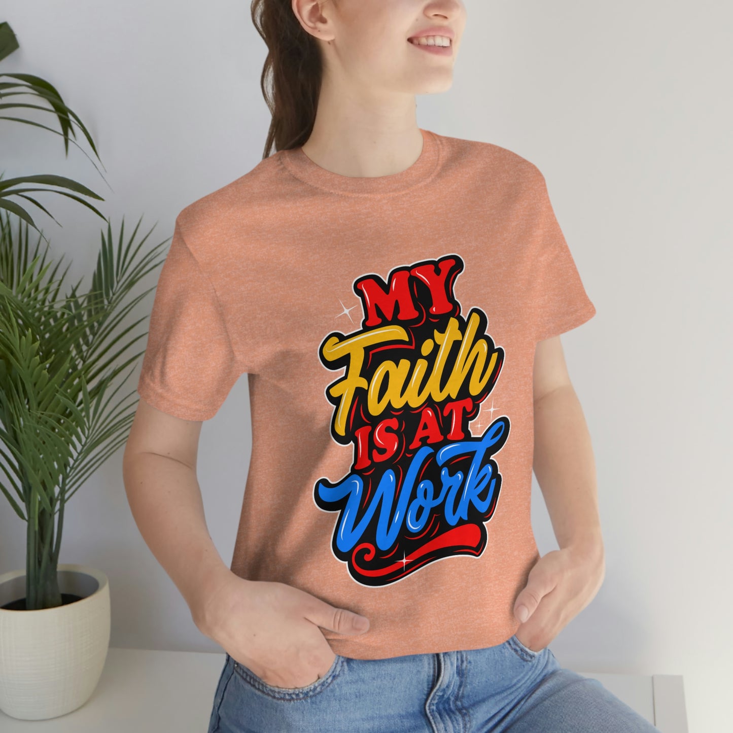 Faith at Work Adult Unisex Jersey Short Sleeve Tee
