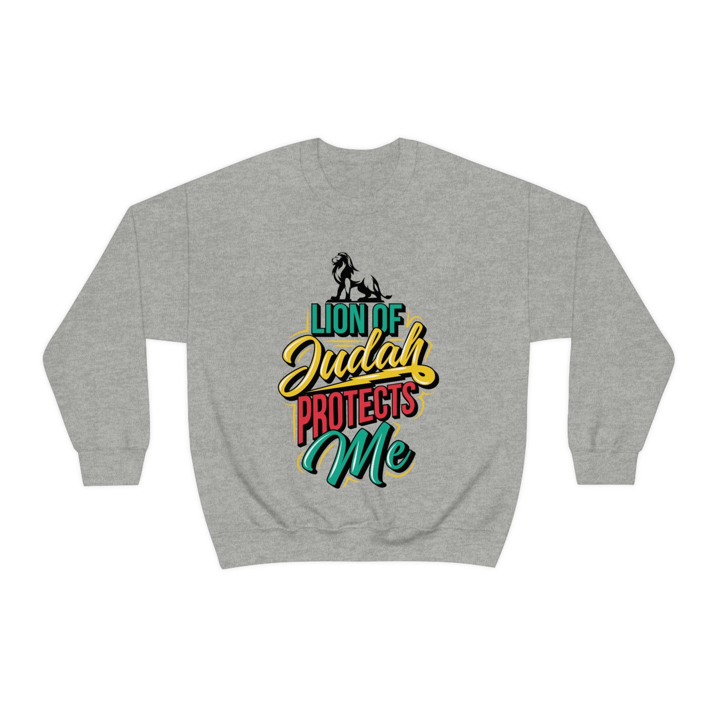 Lion of Judah Adult Crew-neck Sweatshirt