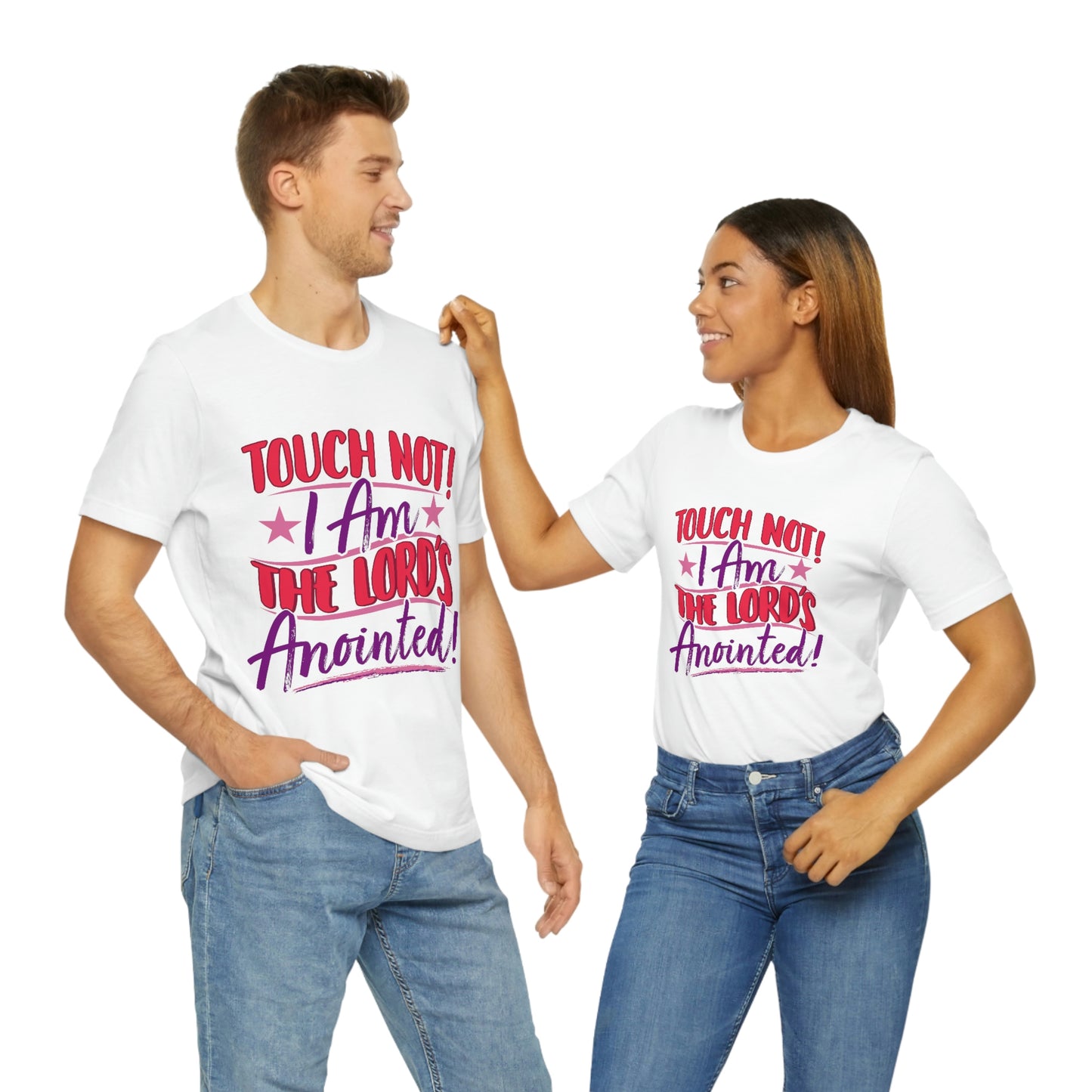 Touch Not! Adult Unisex Jersey Short Sleeve Tee