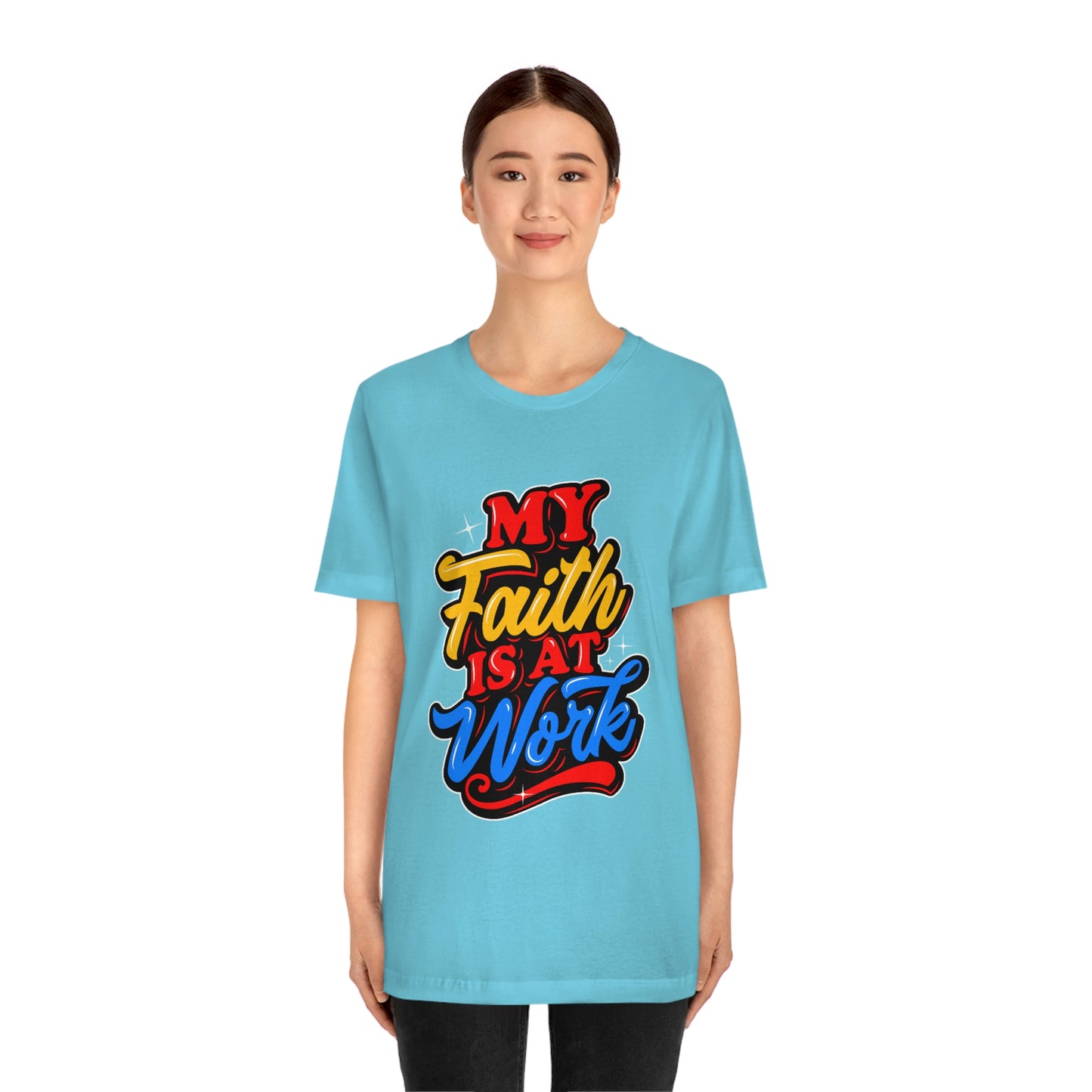 Faith at Work Adult Unisex Jersey Short Sleeve Tee