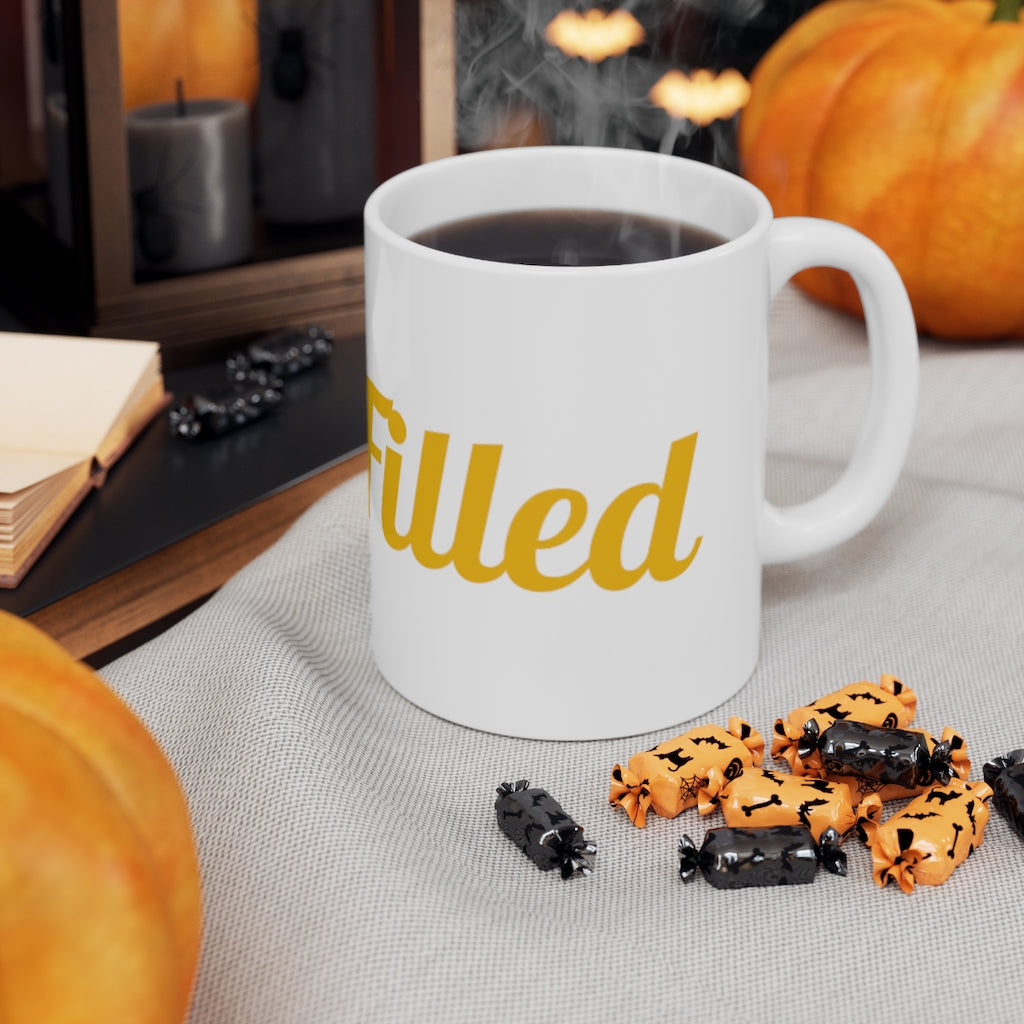 Faith Filled! Ceramic Mug 11oz - elmickwear