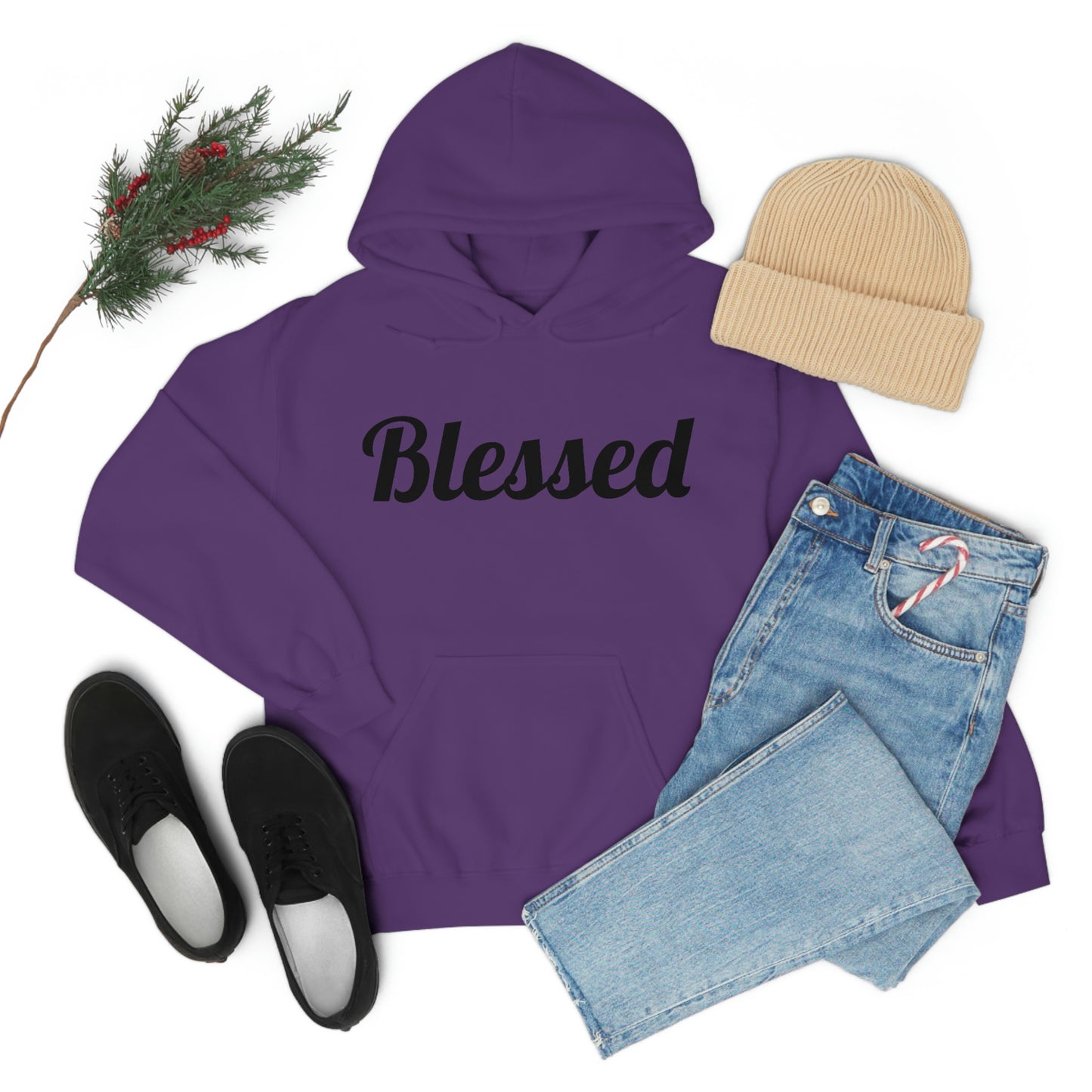 Back Lion of Judah Adult Hooded Sweatshirt
