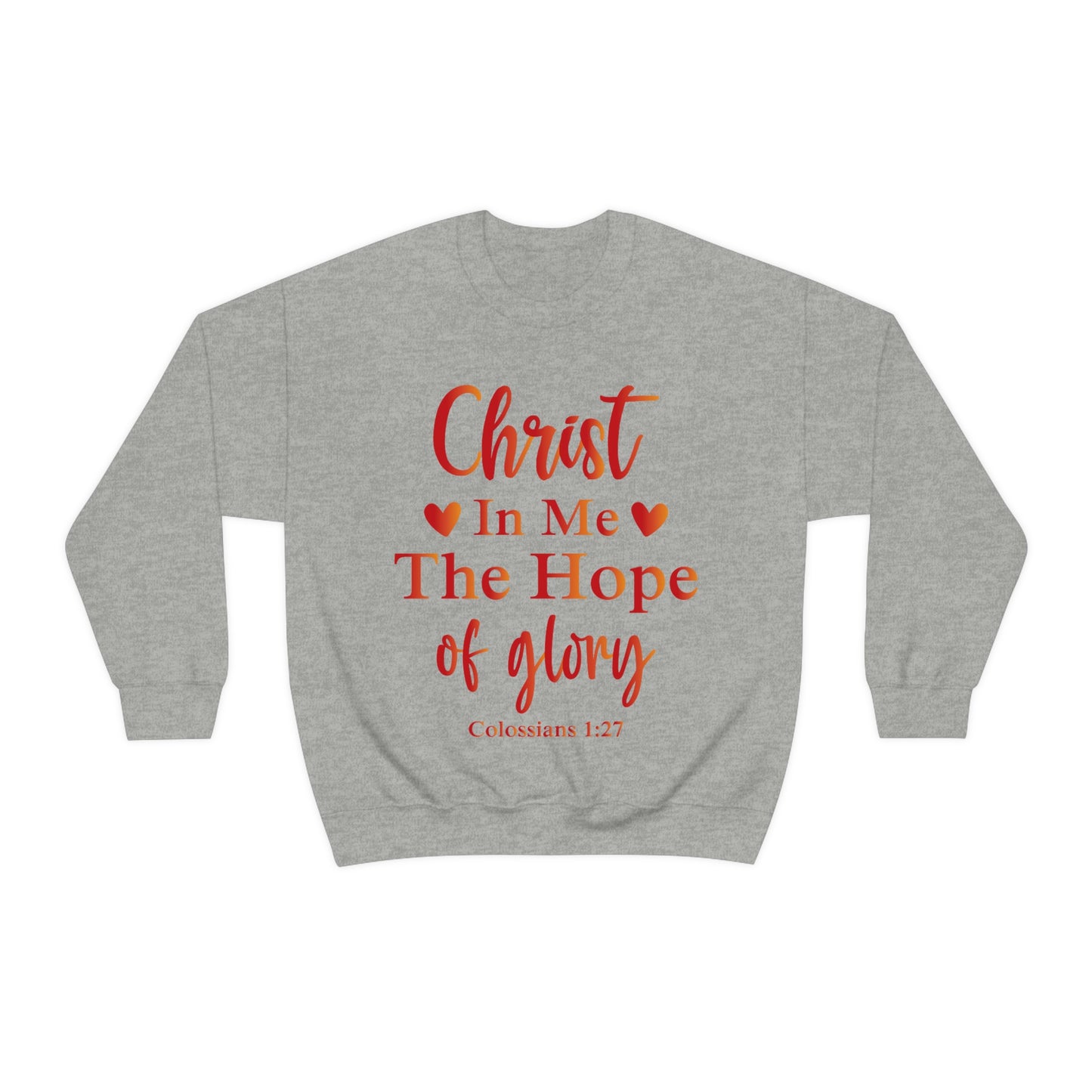 Christ In Me! Crewneck Sweatshirt (Unisex)