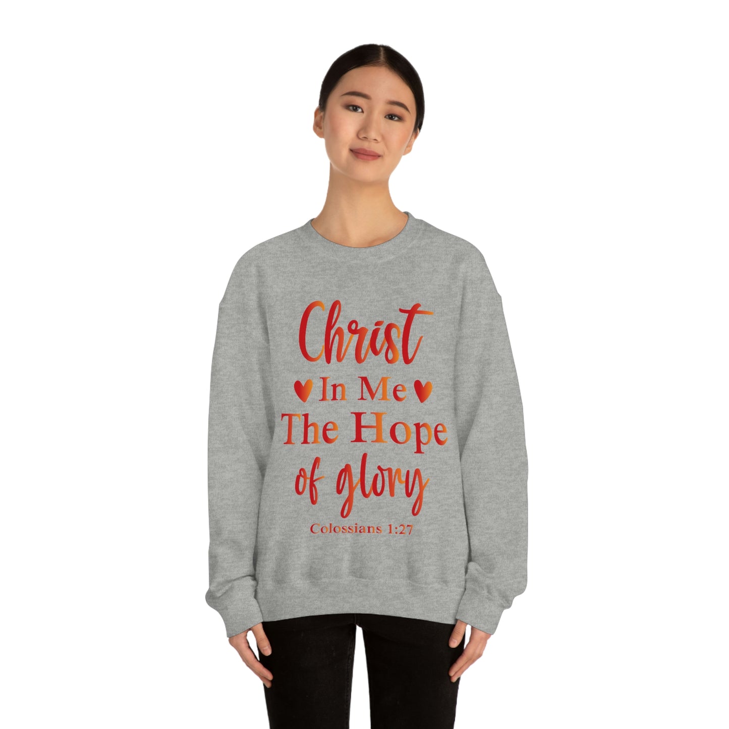 Christ In Me! Crewneck Sweatshirt (Unisex)