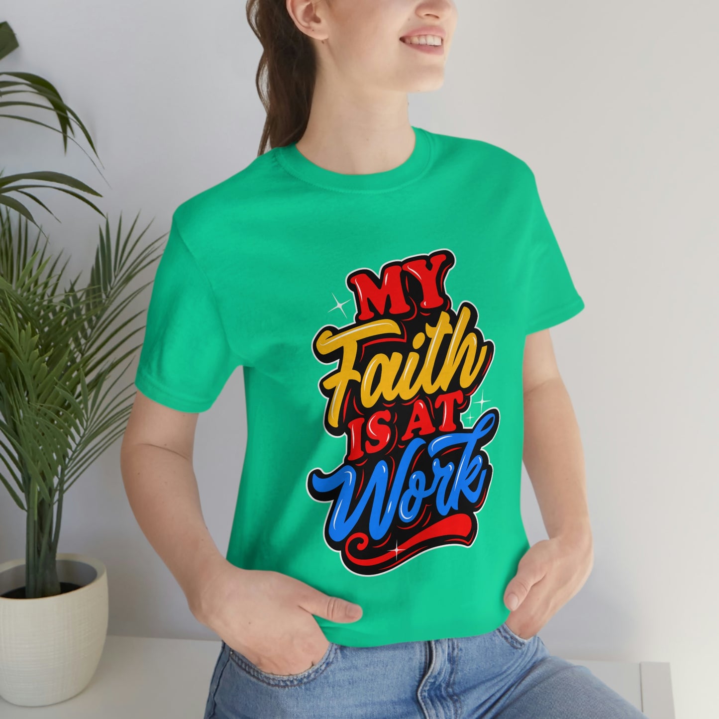 Faith at Work Adult Unisex Jersey Short Sleeve Tee