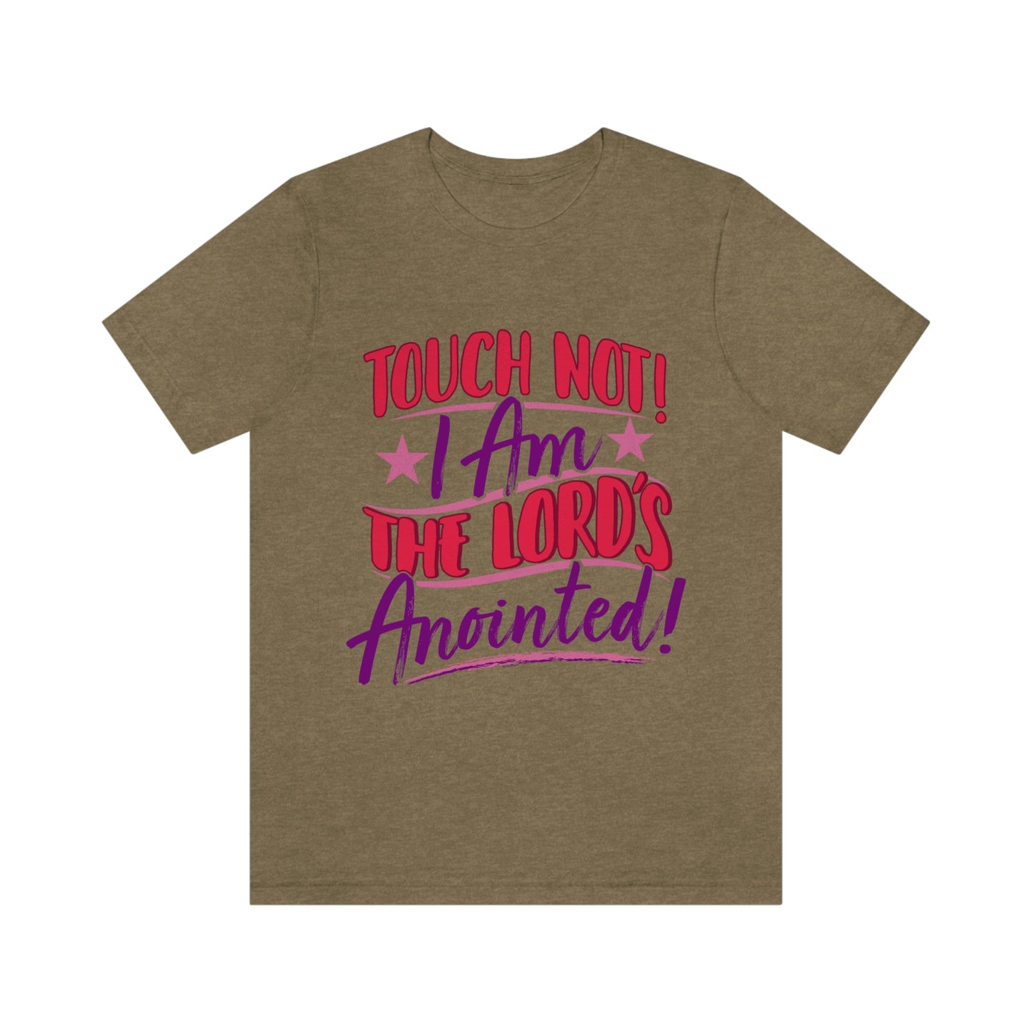 Touch Not! Adult Unisex Jersey Short Sleeve Tee