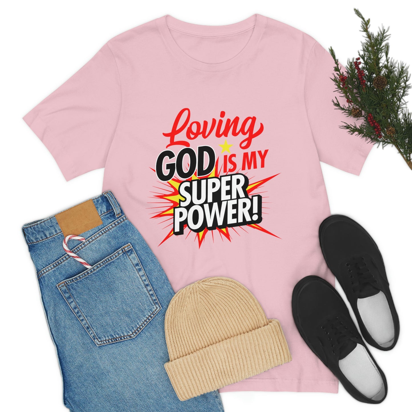 Loving God Adult Unisex Jersey Short Sleeve Tee
