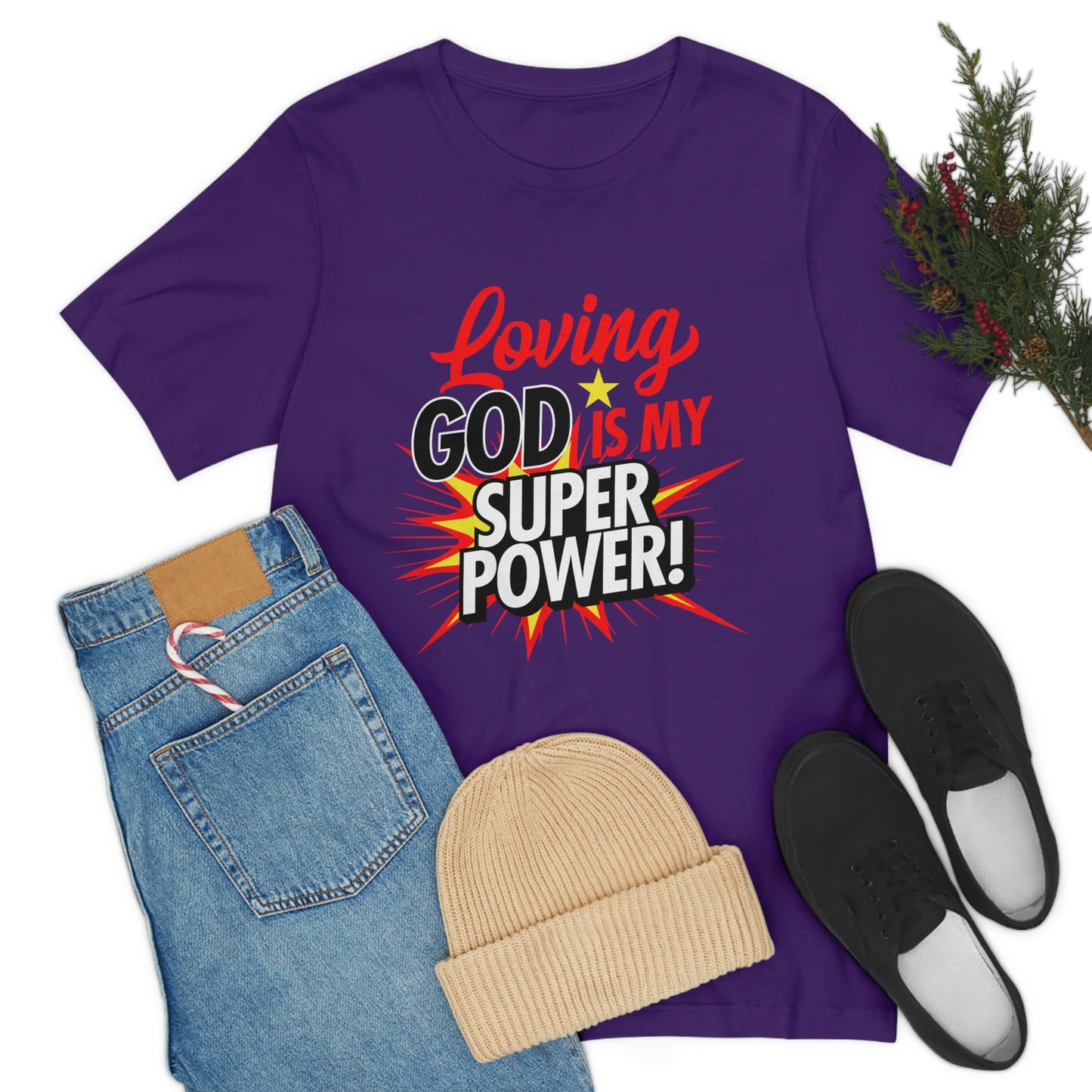Loving God Adult Unisex Jersey Short Sleeve Tee