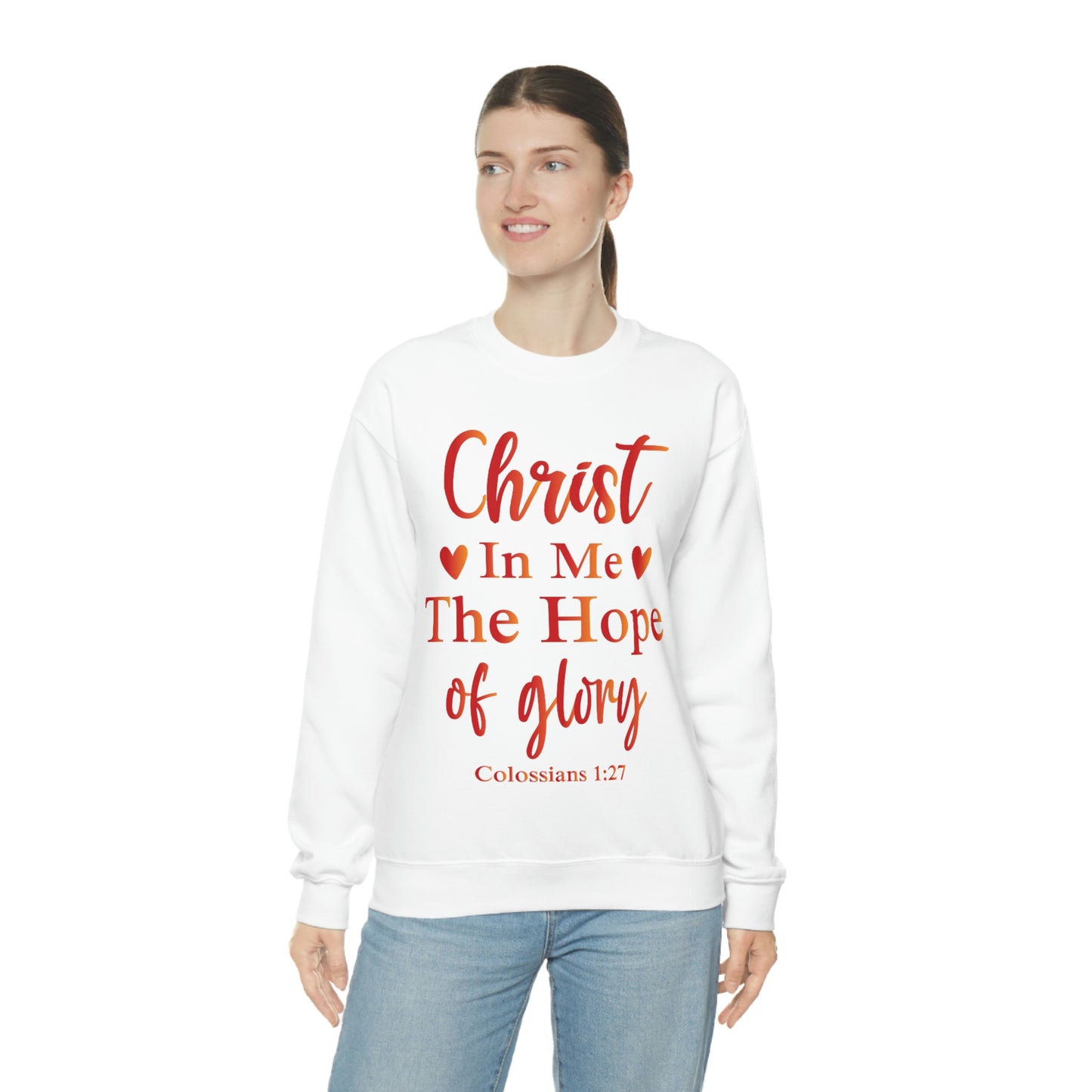 Christ In Me! Crewneck Sweatshirt (Unisex)