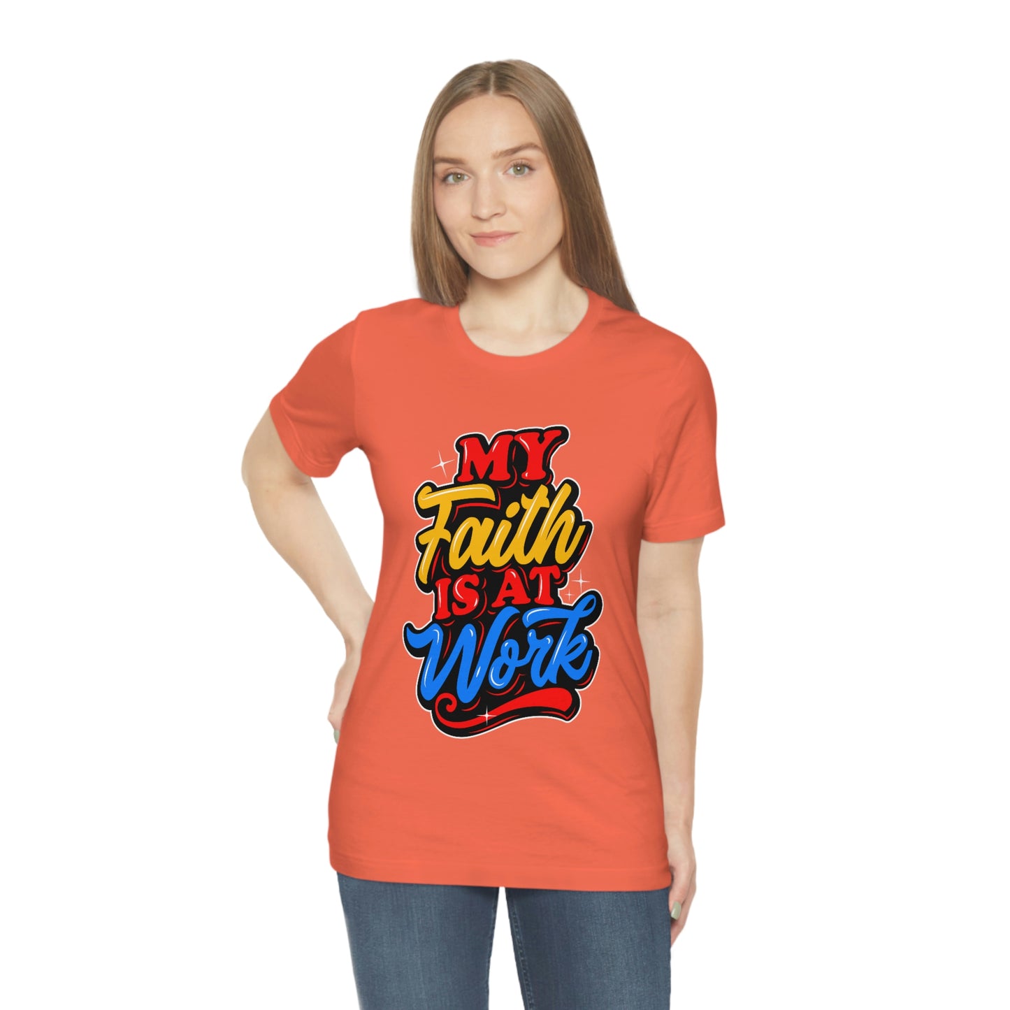Faith at Work Adult Unisex Jersey Short Sleeve Tee