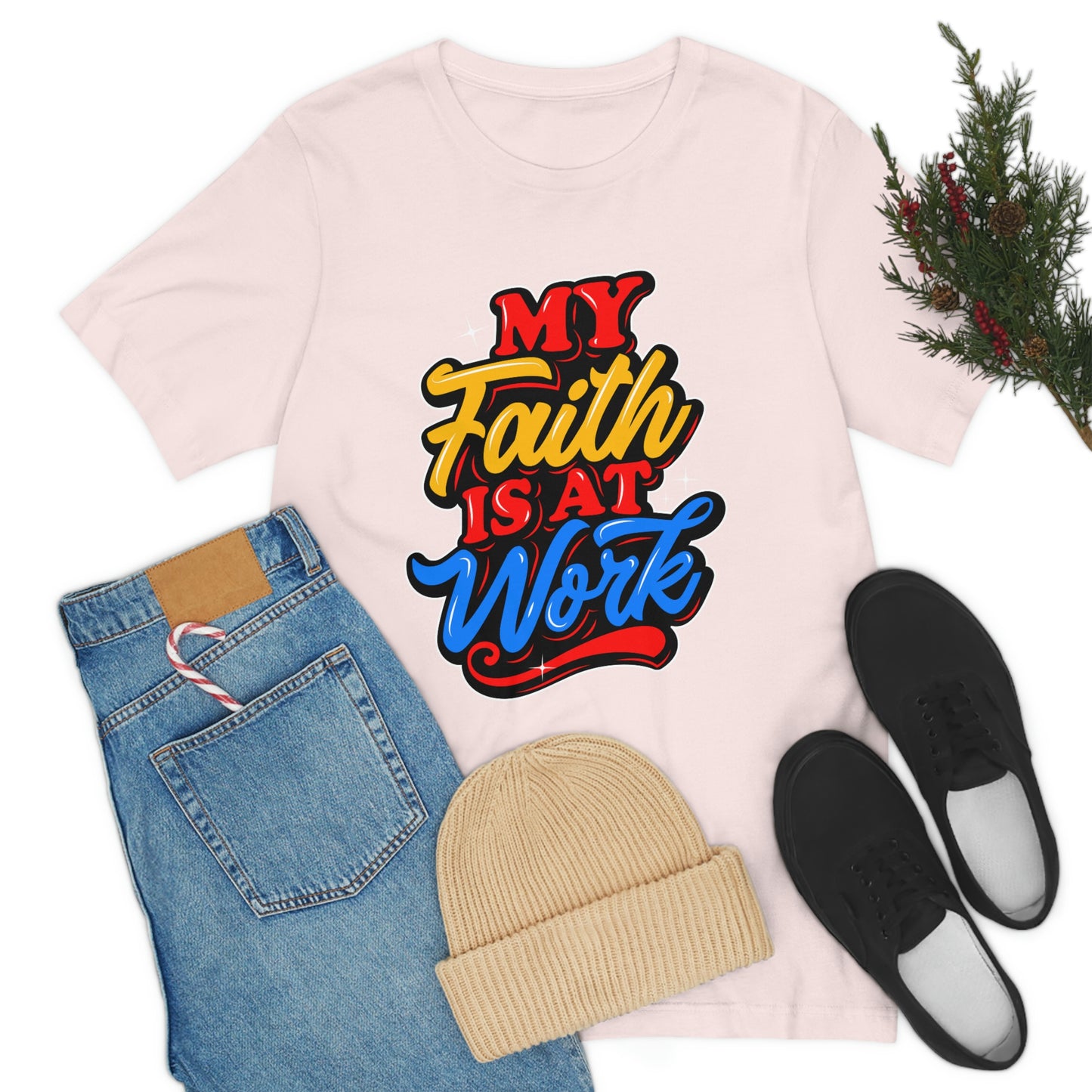 Faith at Work Adult Unisex Jersey Short Sleeve Tee