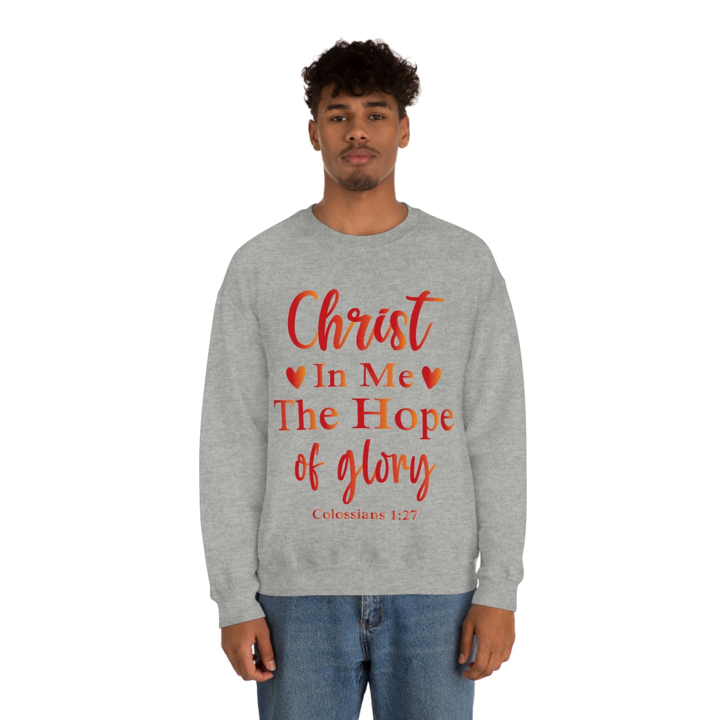Christ In Me! Crewneck Sweatshirt (Unisex)