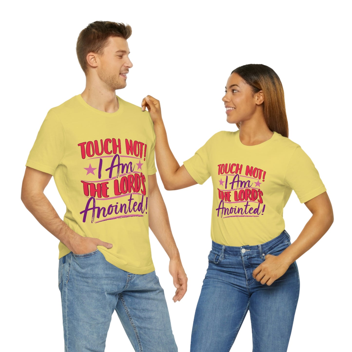 Touch Not! Adult Unisex Jersey Short Sleeve Tee