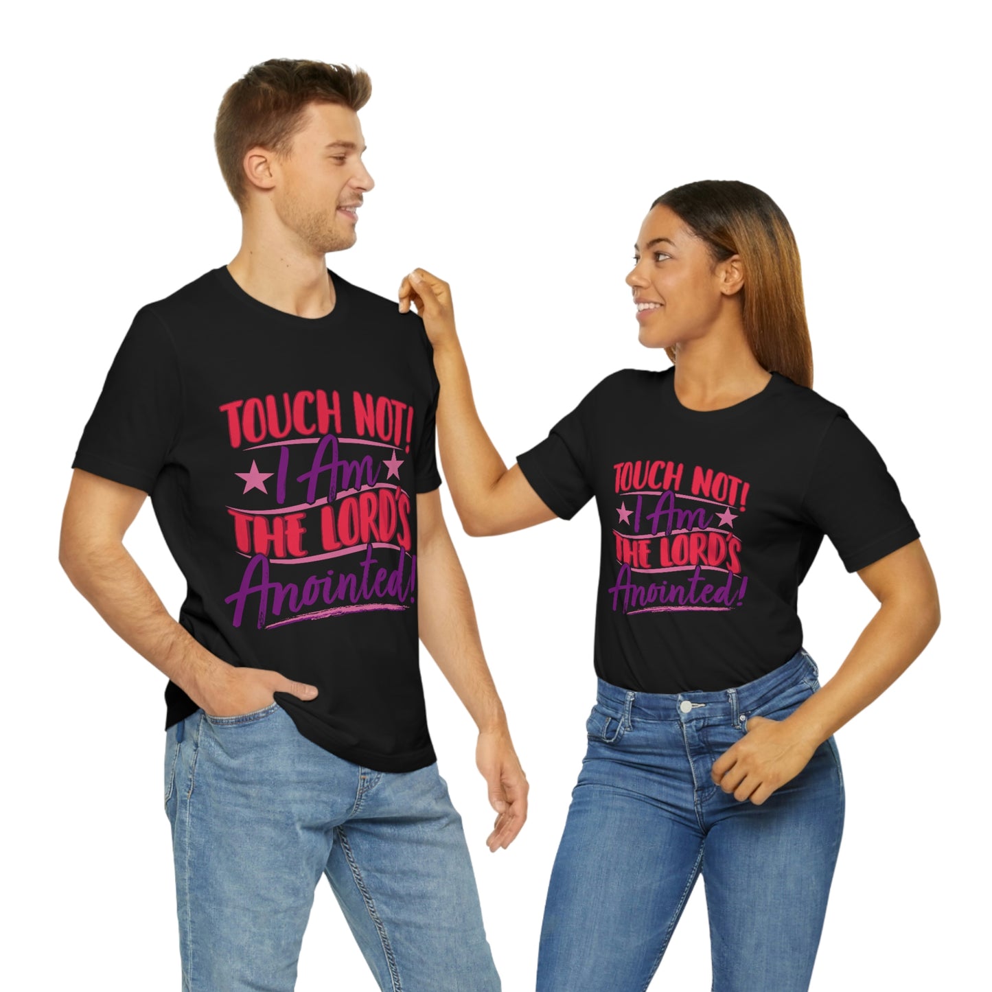 Touch Not! Adult Unisex Jersey Short Sleeve Tee