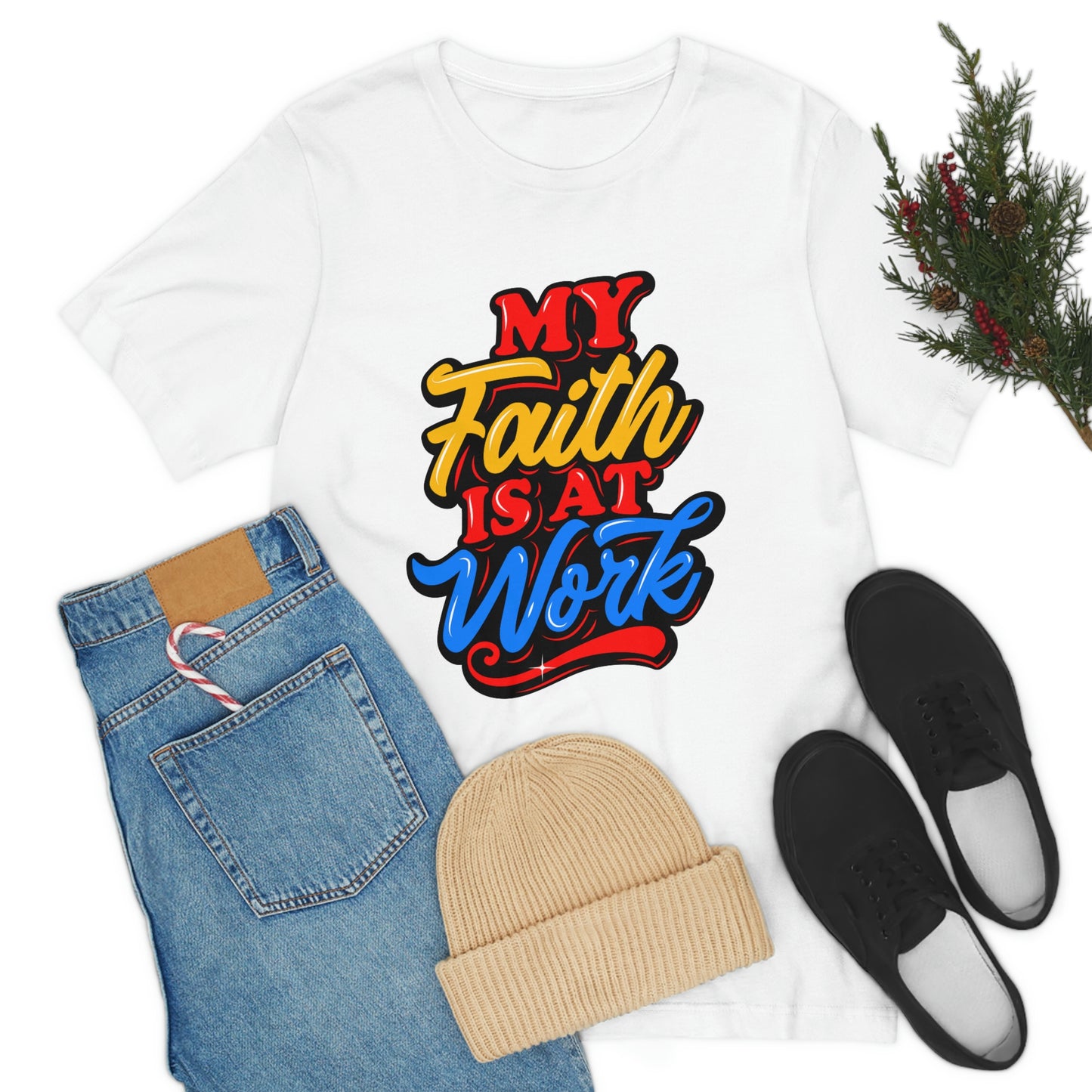 Faith at Work Adult Unisex Jersey Short Sleeve Tee