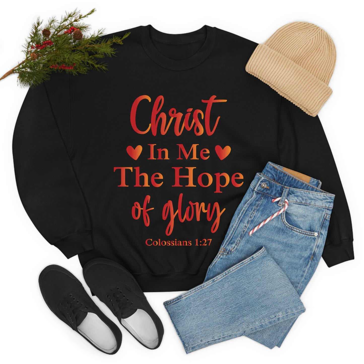 Christ In Me! Crewneck Sweatshirt (Unisex)