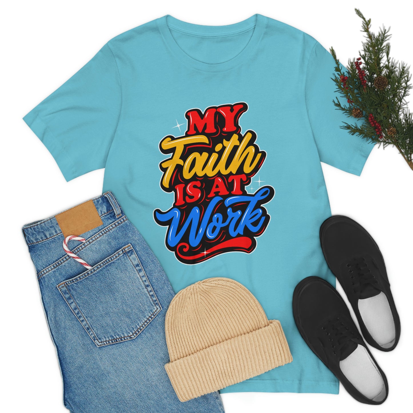 Faith at Work Adult Unisex Jersey Short Sleeve Tee