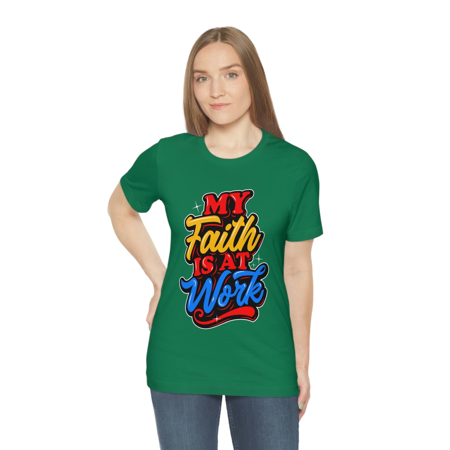 Faith at Work Adult Unisex Jersey Short Sleeve Tee