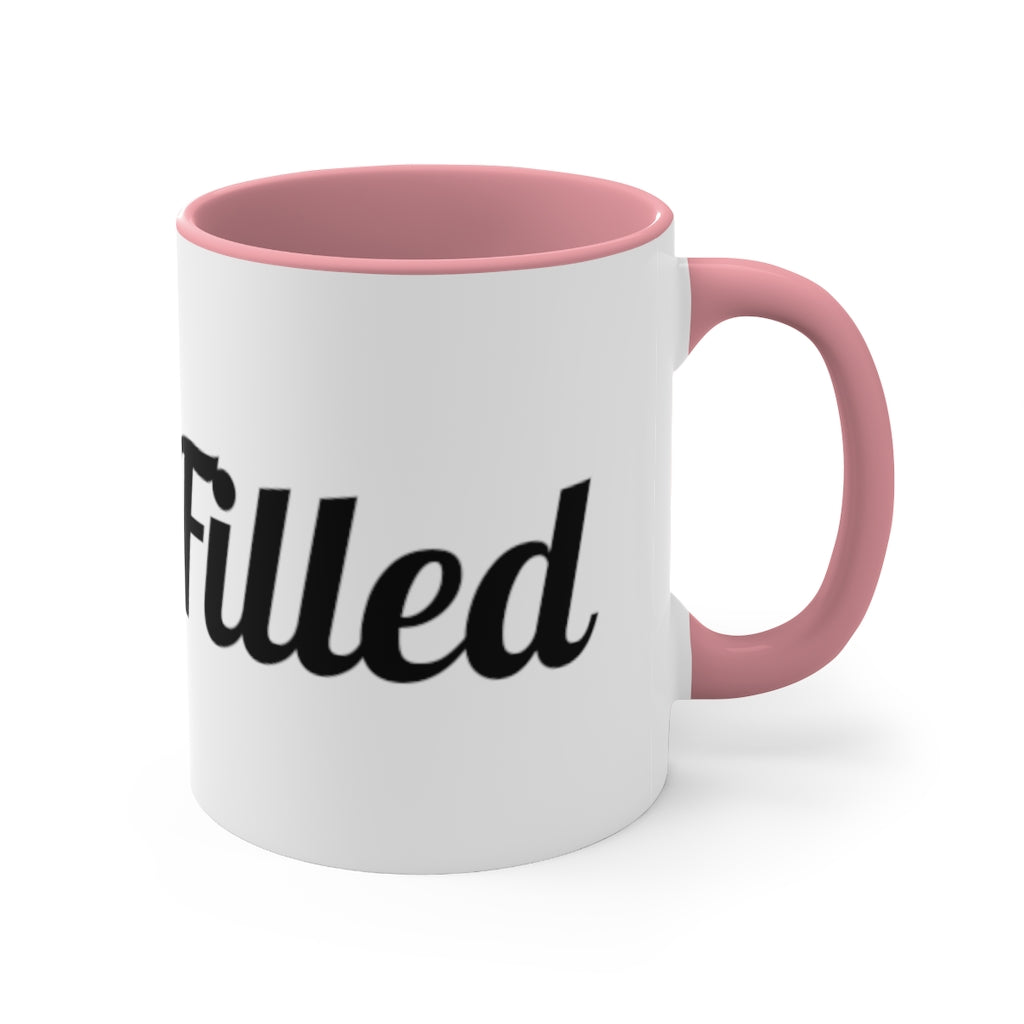 Faith Filled Accent Coffee Mug, 11oz - elmickwear