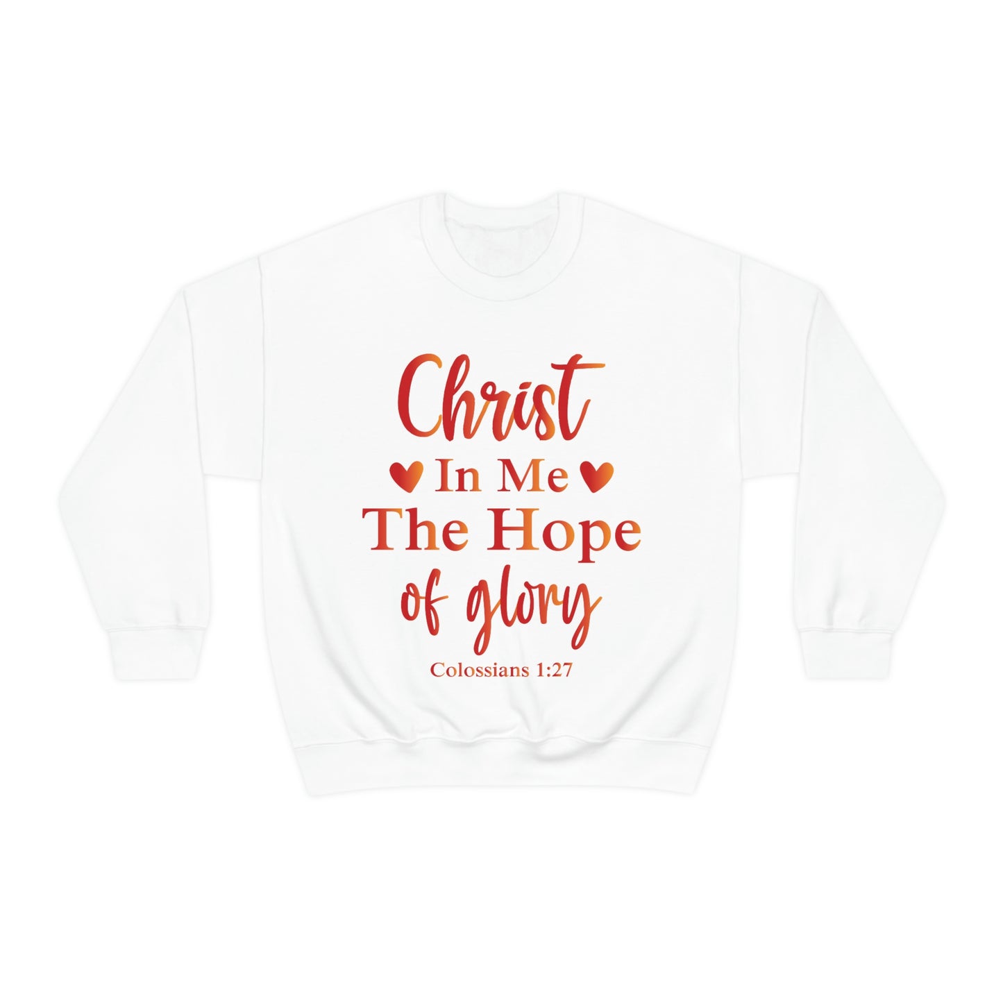 Christ In Me! Crewneck Sweatshirt (Unisex)