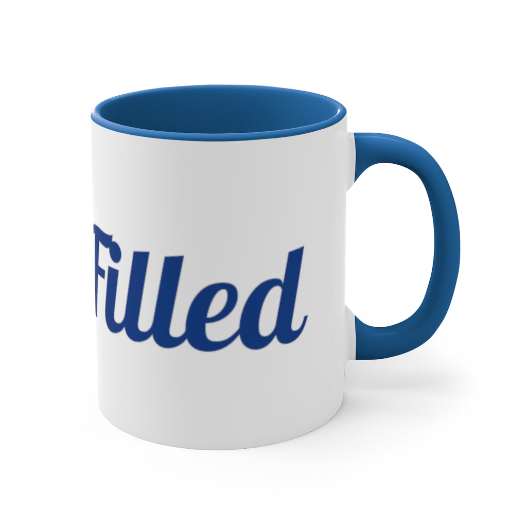 Faith Filled Accent Coffee Mug, 11oz - elmickwear