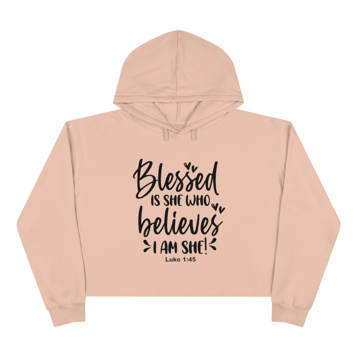 Blessed Crop Hoodie