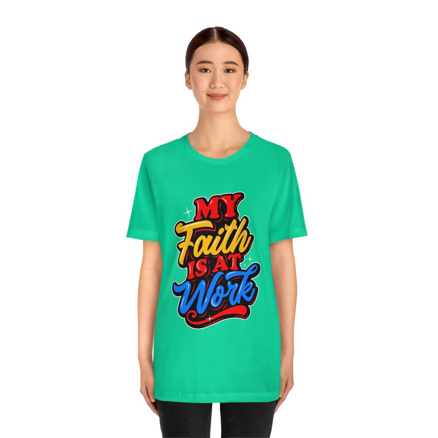 Faith at Work Adult Unisex Jersey Short Sleeve Tee