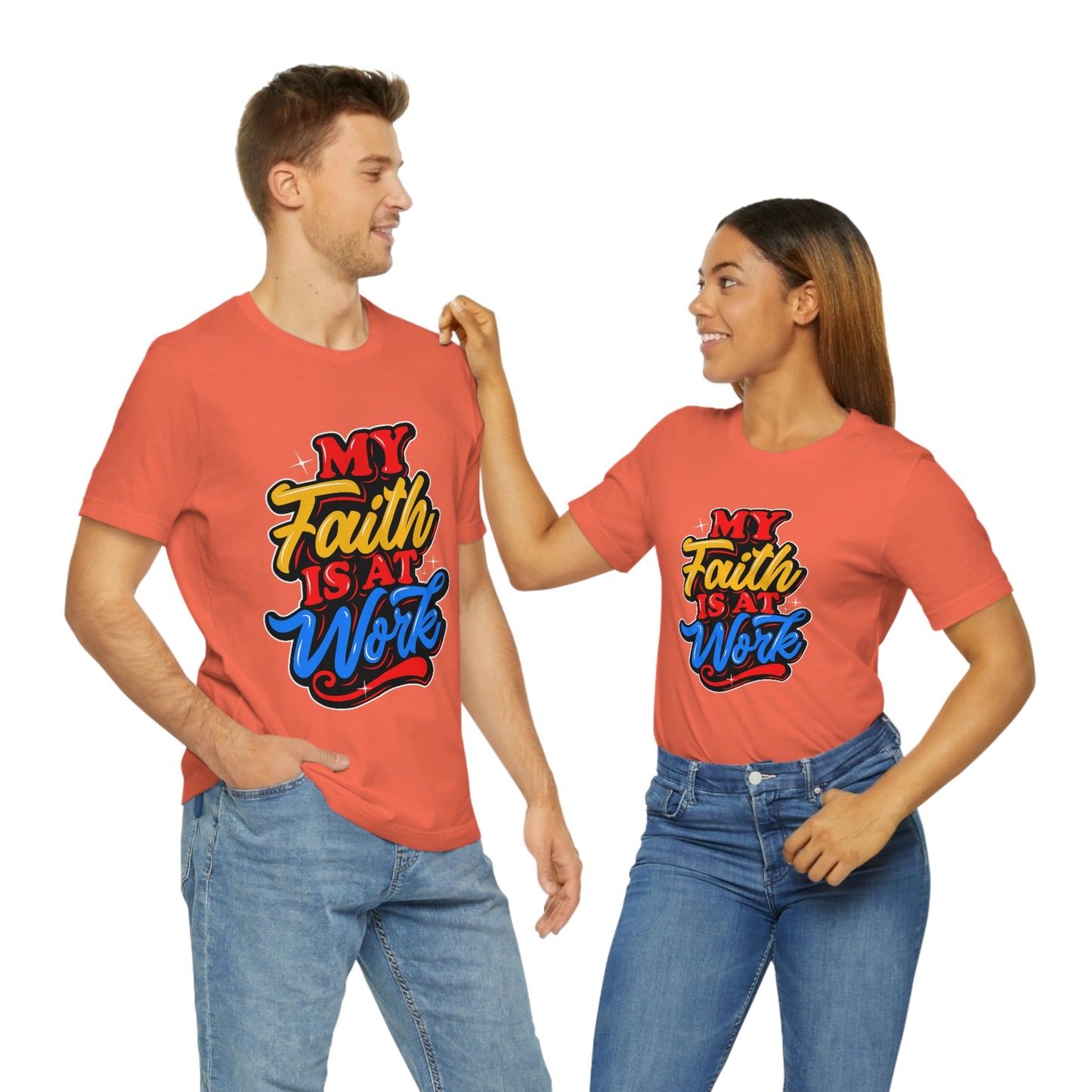 Faith at Work Adult Unisex Jersey Short Sleeve Tee