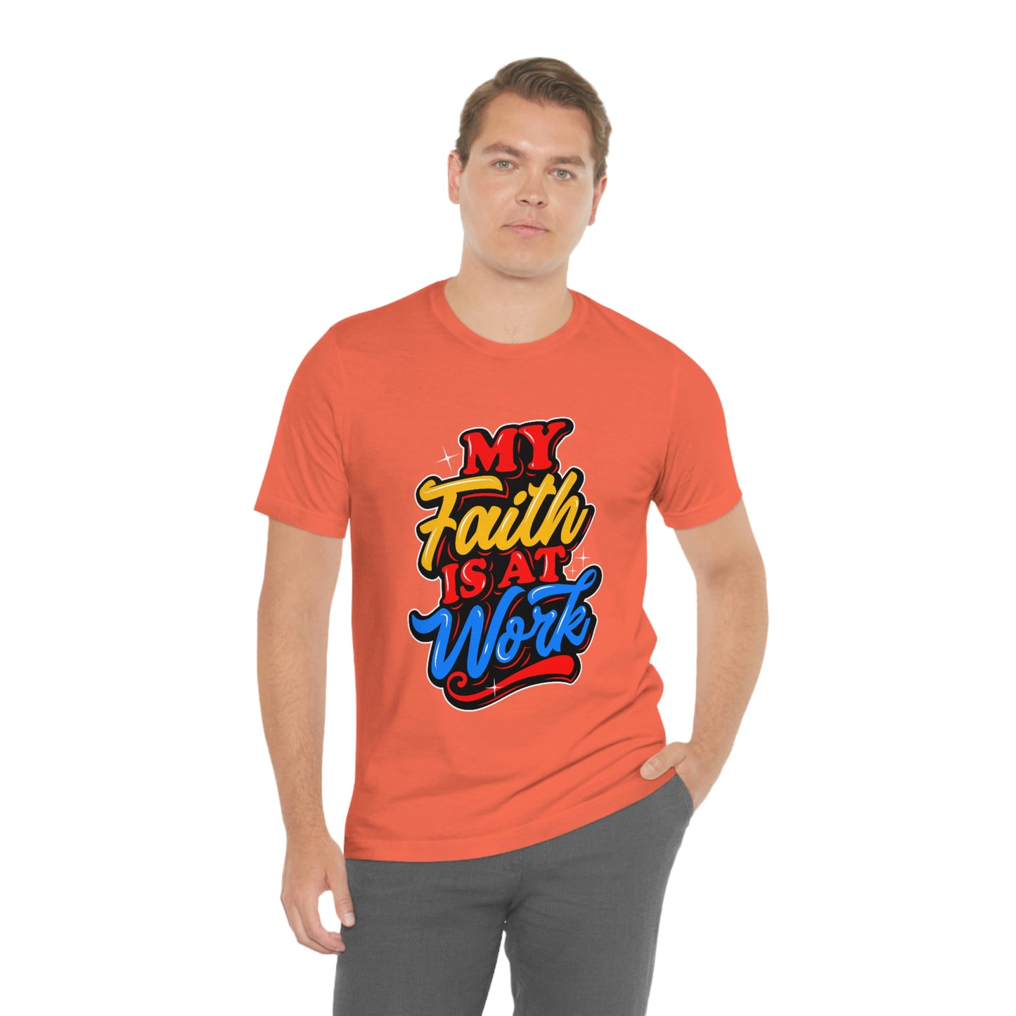 Faith at Work Adult Unisex Jersey Short Sleeve Tee