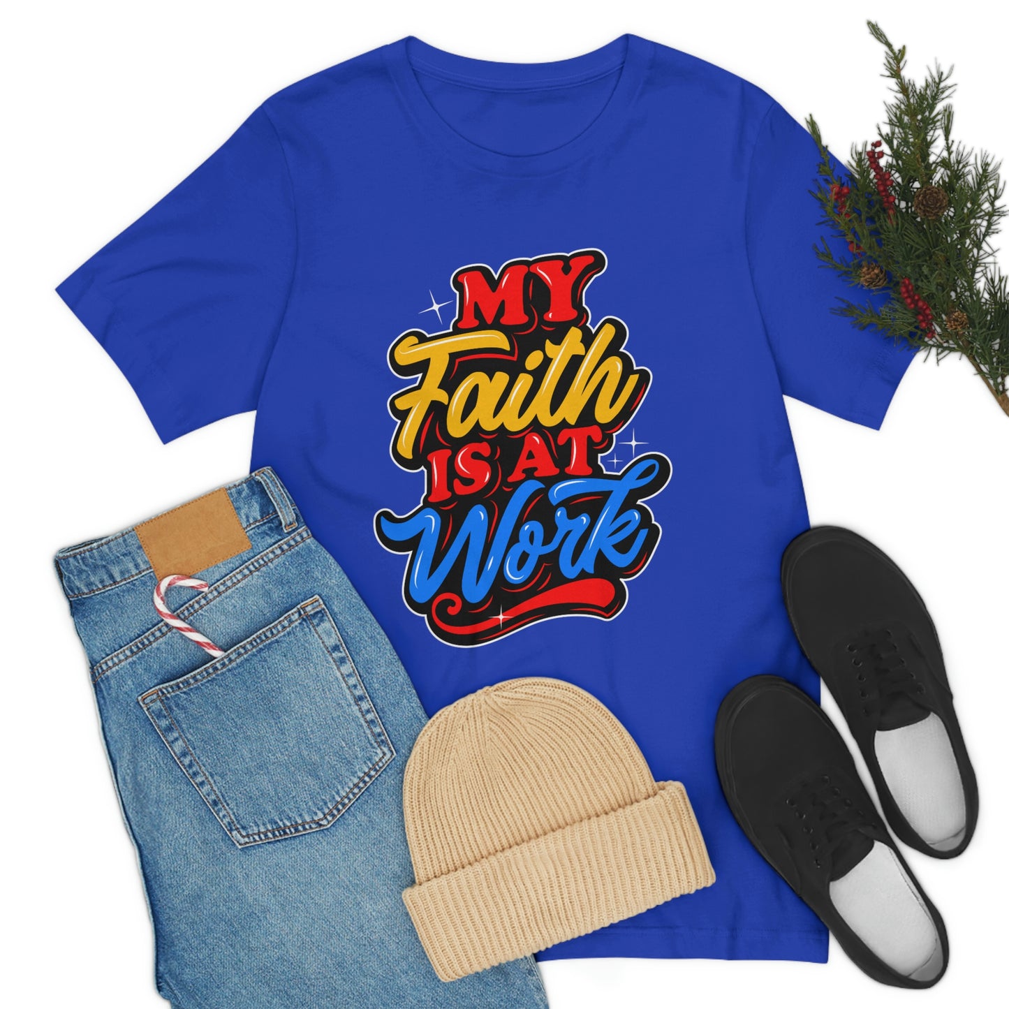 Faith at Work Adult Unisex Jersey Short Sleeve Tee