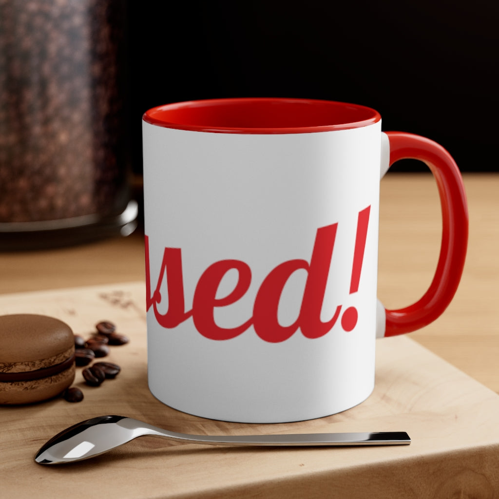 Blessed! Accent Coffee Mug, 11oz - elmickwear