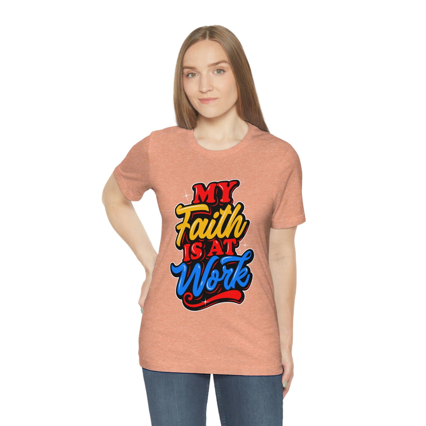 Faith at Work Adult Unisex Jersey Short Sleeve Tee