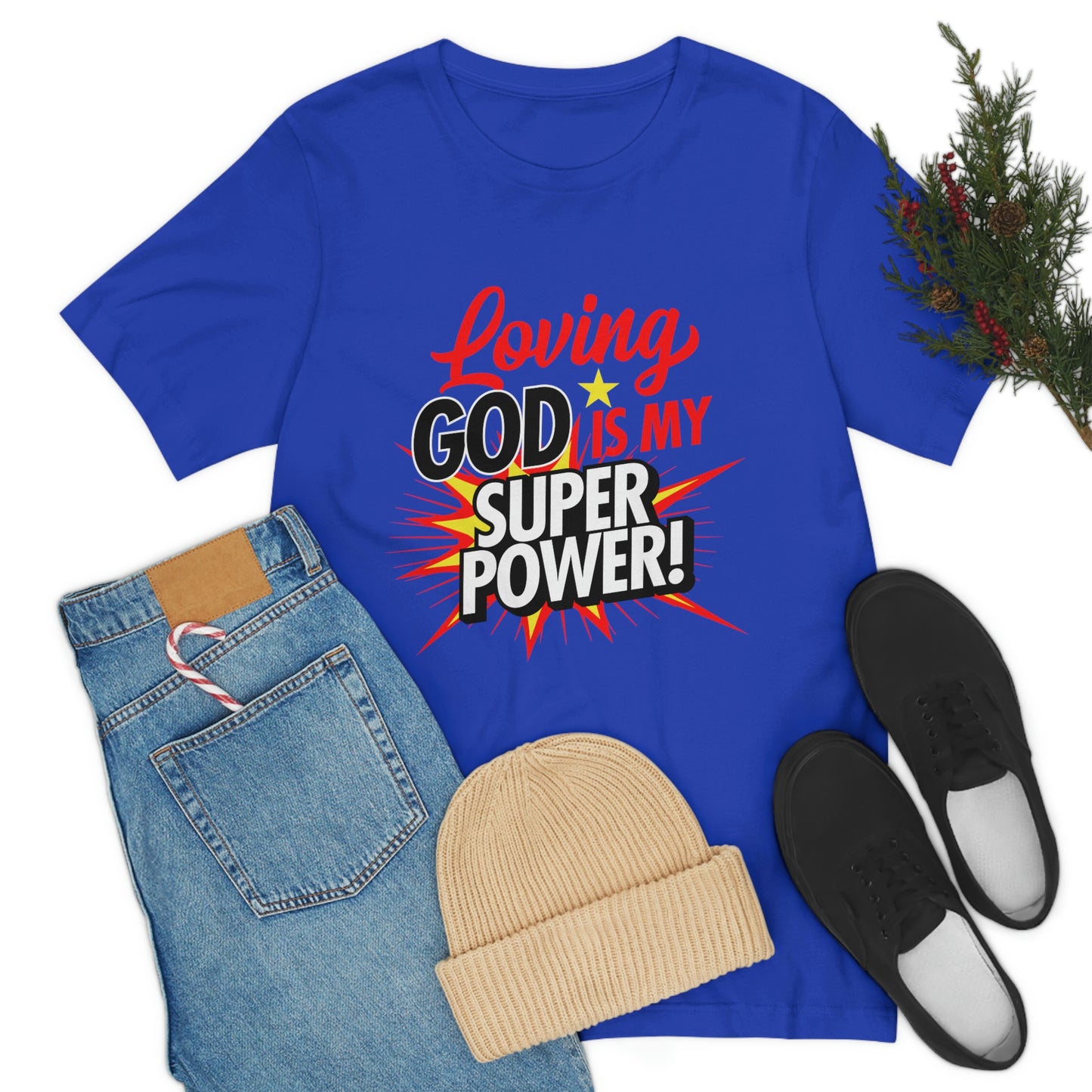 Loving God Adult Unisex Jersey Short Sleeve Tee