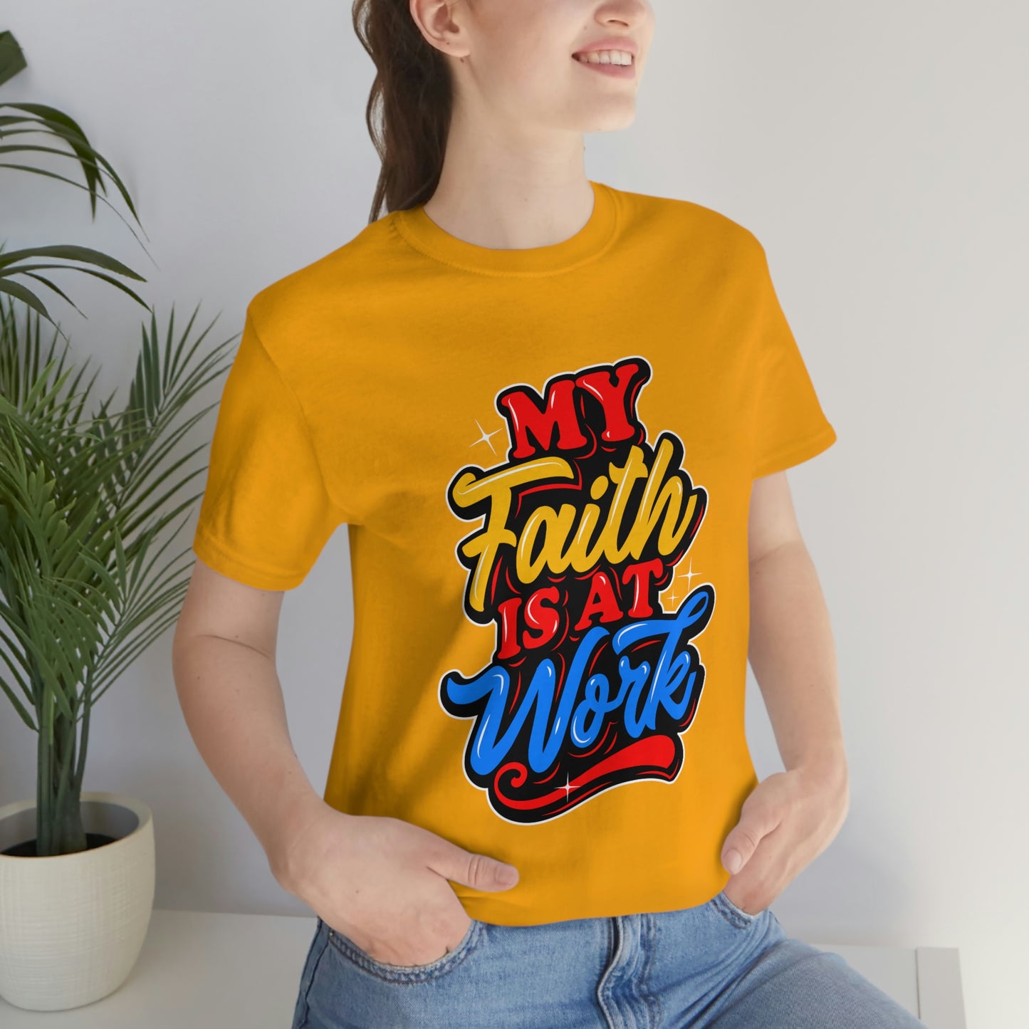 Faith at Work Adult Unisex Jersey Short Sleeve Tee