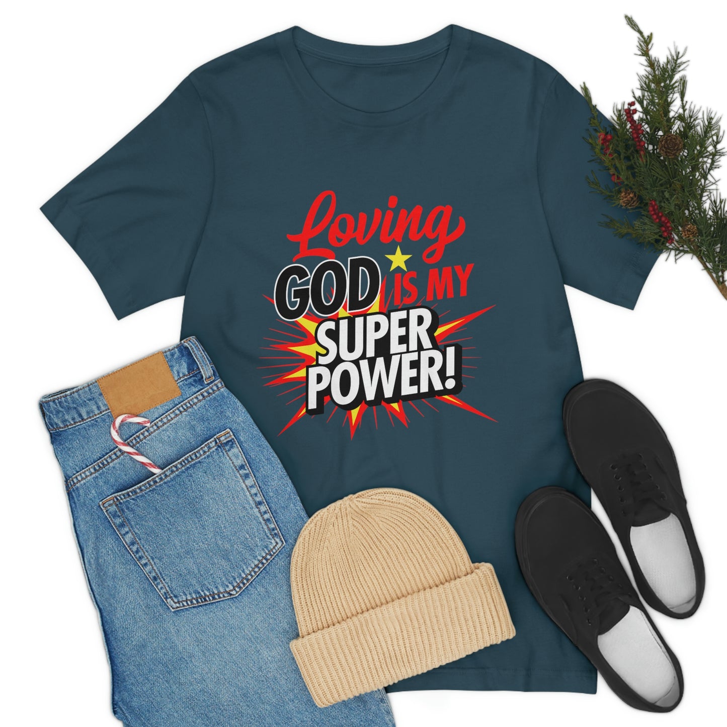 Loving God Adult Unisex Jersey Short Sleeve Tee