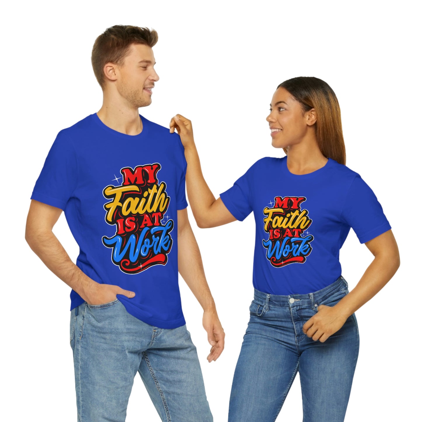 Faith at Work Adult Unisex Jersey Short Sleeve Tee