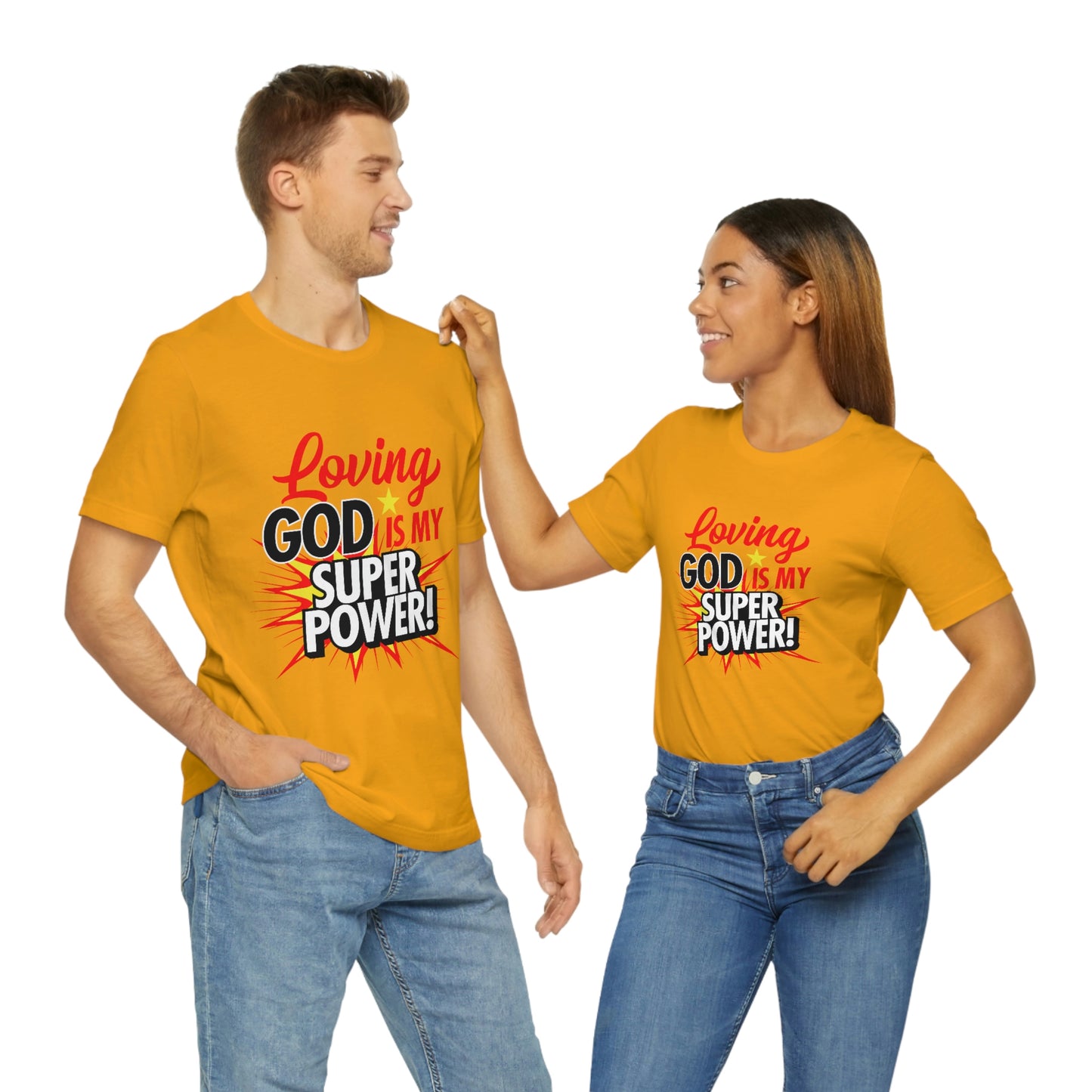 Loving God Adult Unisex Jersey Short Sleeve Tee