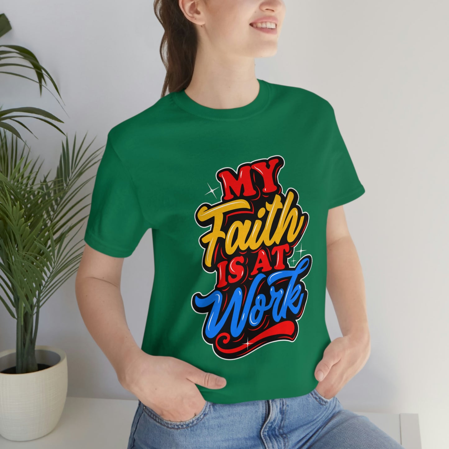 Faith at Work Adult Unisex Jersey Short Sleeve Tee