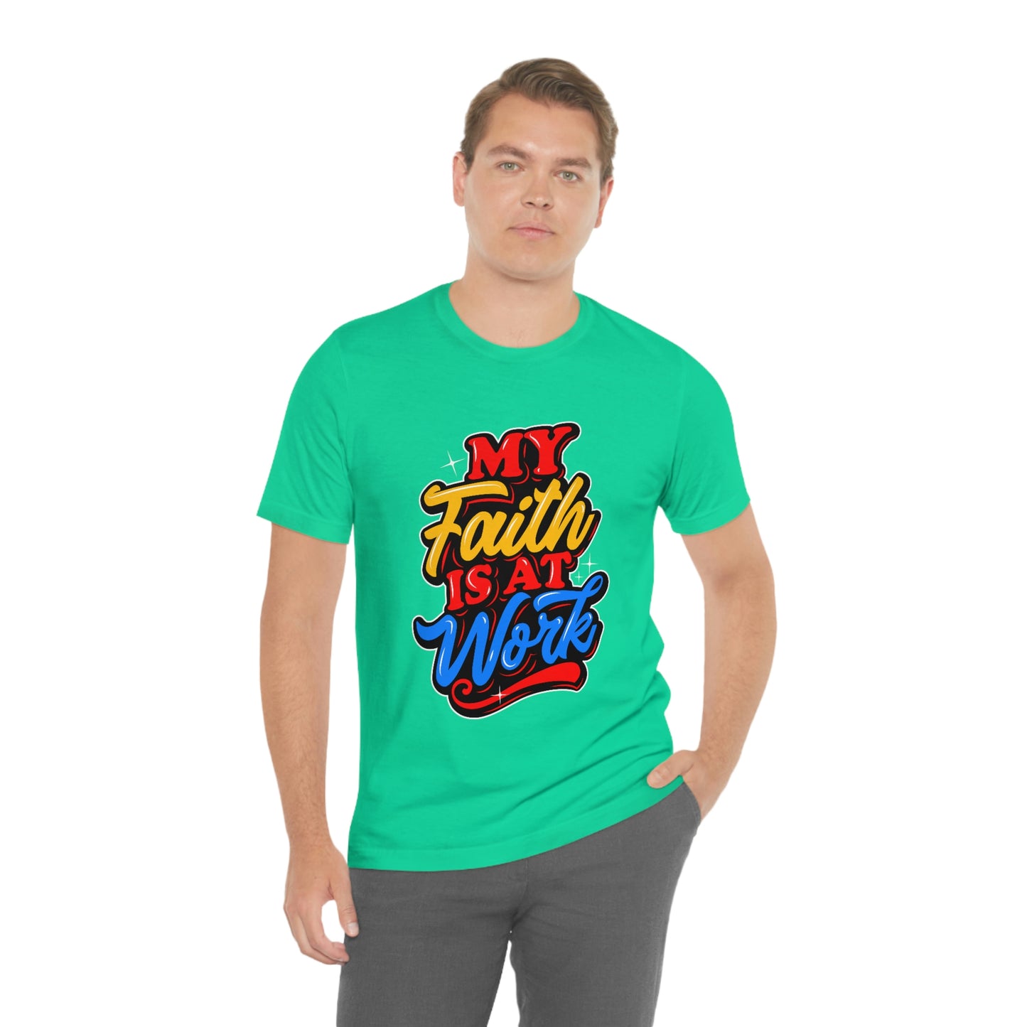 Faith at Work Adult Unisex Jersey Short Sleeve Tee