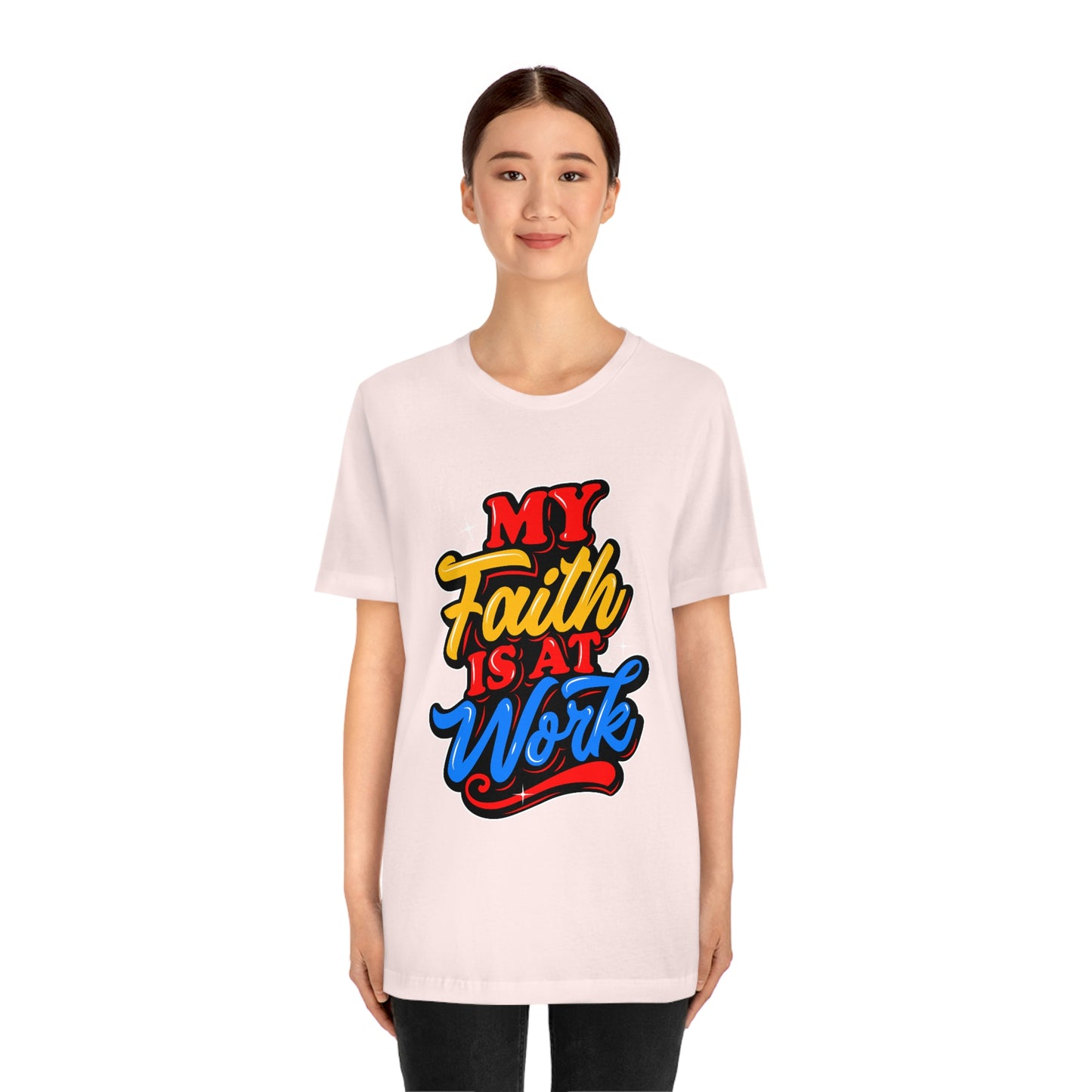 Faith at Work Adult Unisex Jersey Short Sleeve Tee