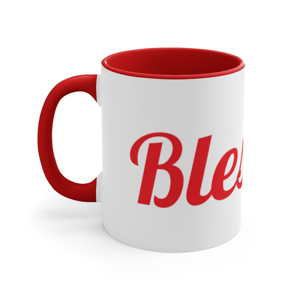Blessed! Accent Coffee Mug, 11oz - elmickwear