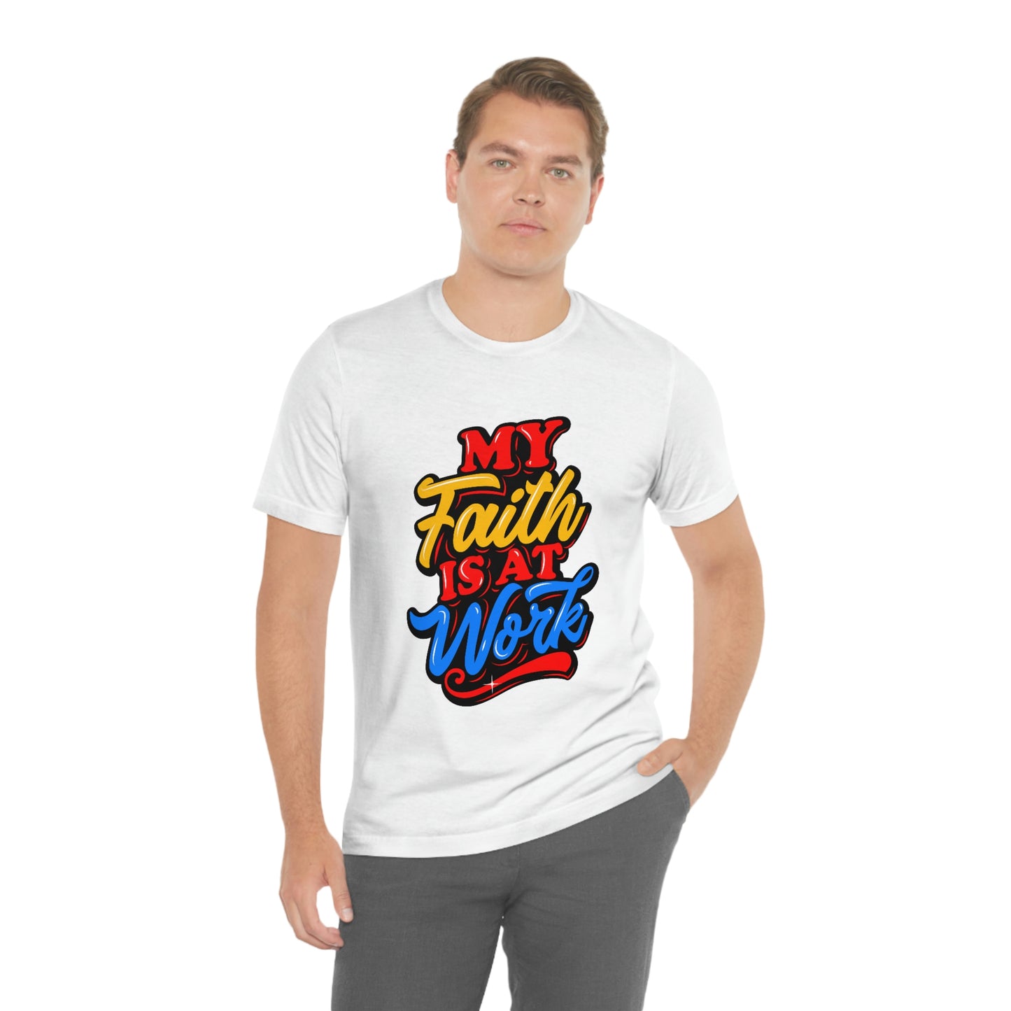 Faith at Work Adult Unisex Jersey Short Sleeve Tee