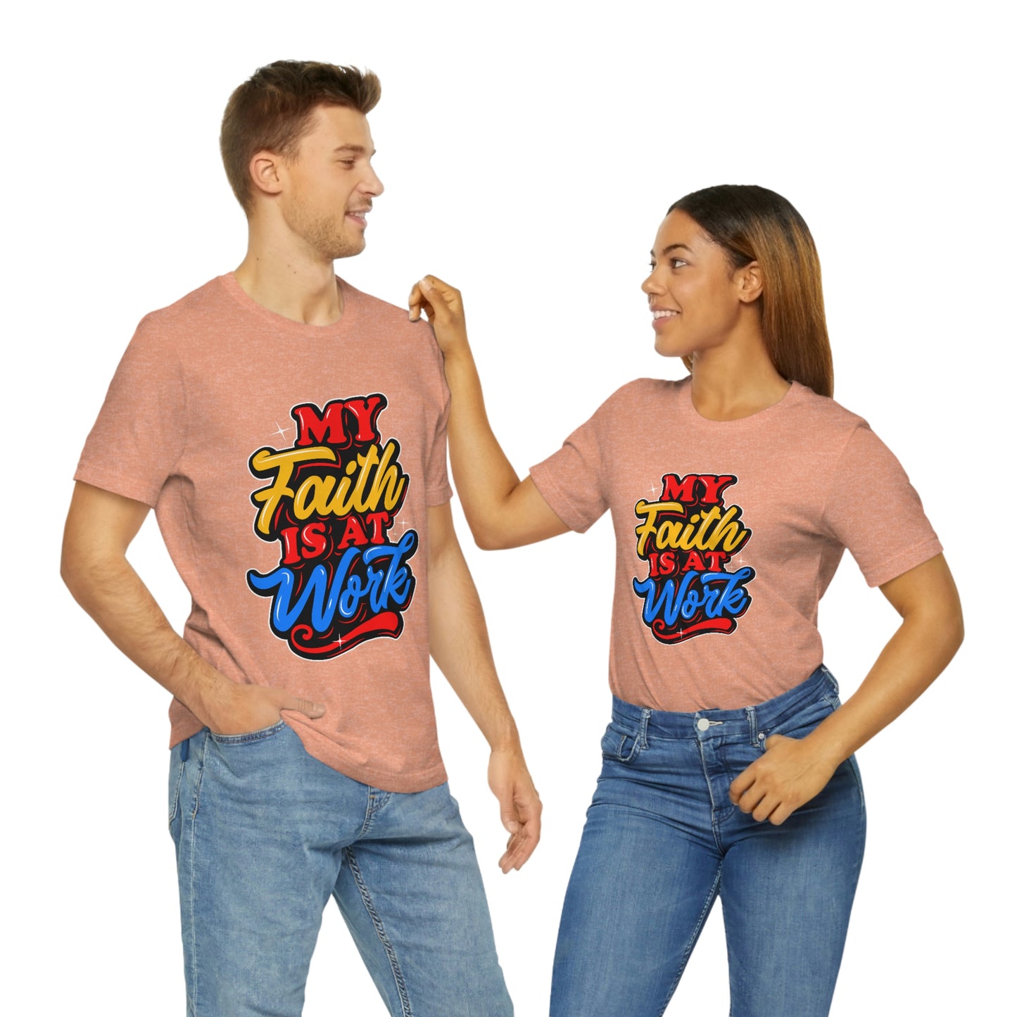 Faith at Work Adult Unisex Jersey Short Sleeve Tee
