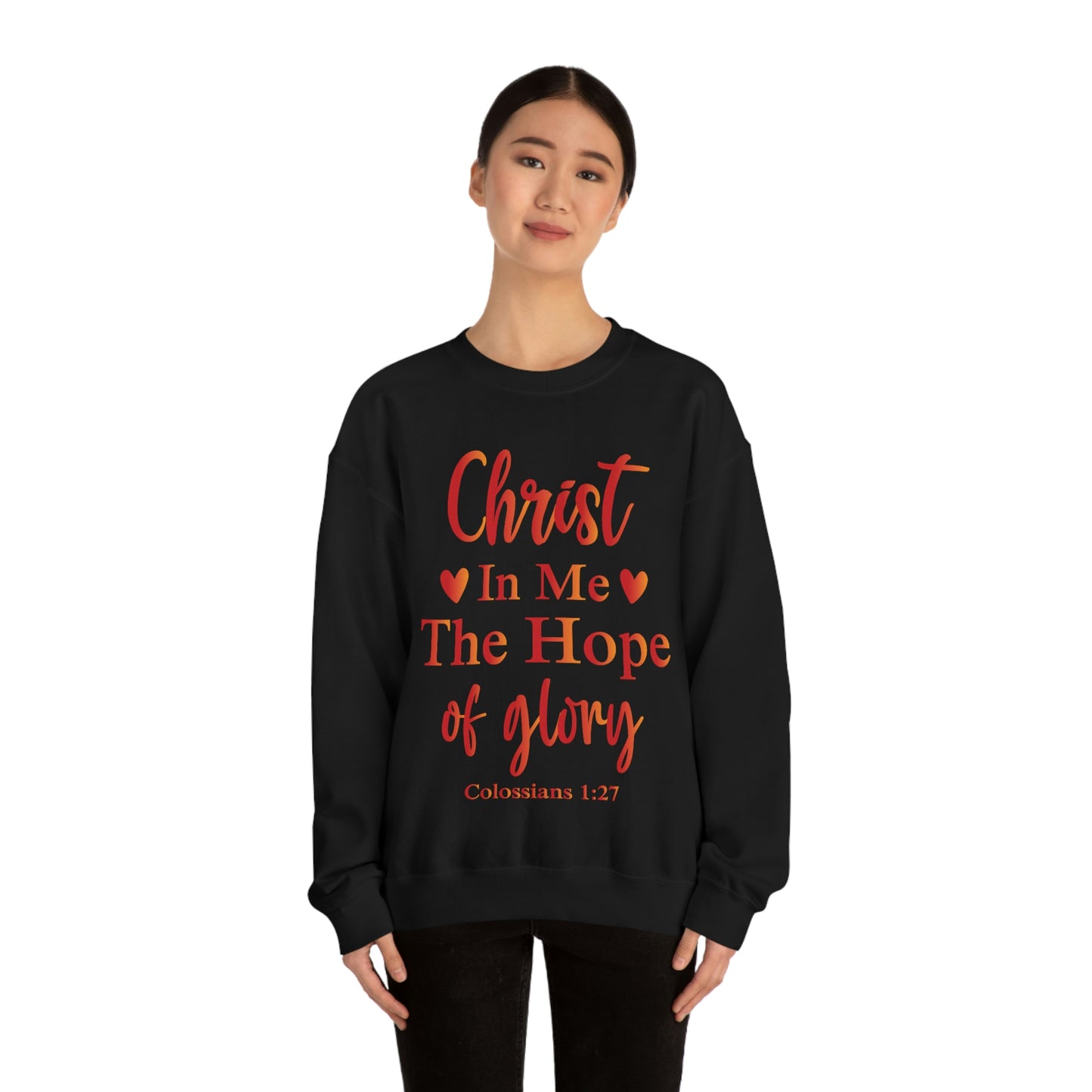 Christ In Me! Crewneck Sweatshirt (Unisex)